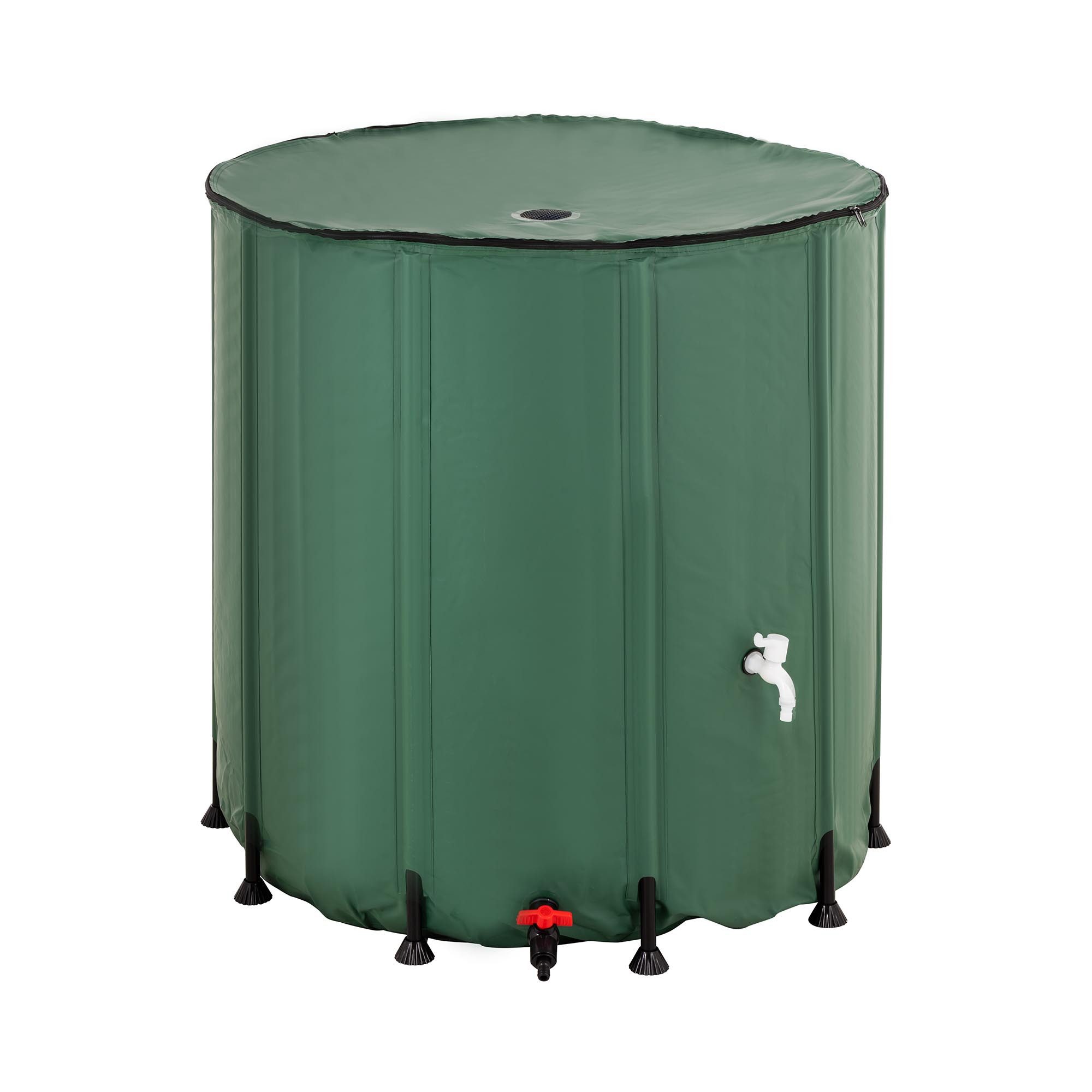 Hillvert Regenwassertank 750L Regenwassertonne Wassertank Garten Regenwasser Regentonne faltbar, 750 l, verschiedene Größen