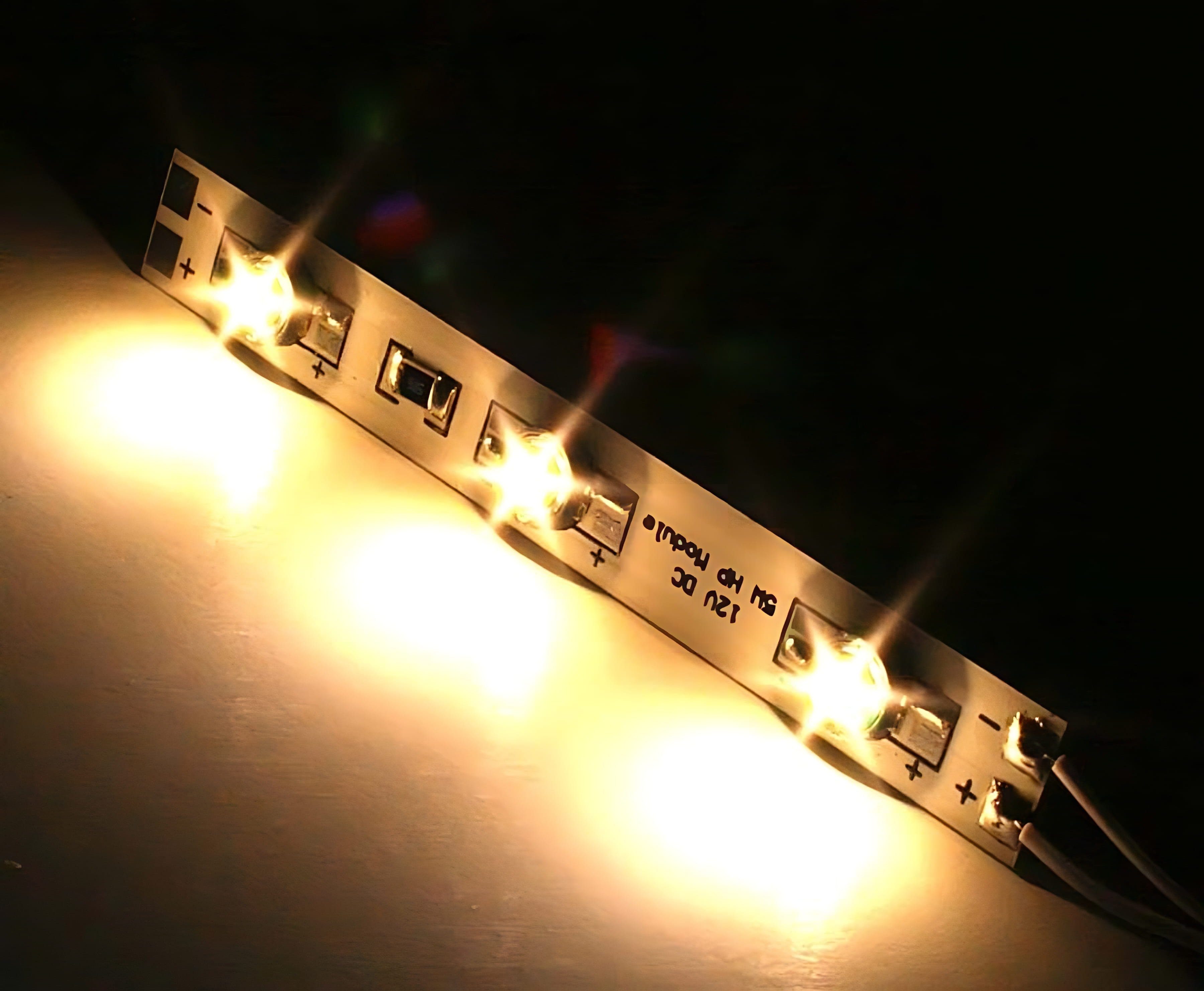 Modul weiß LED Lichtleiste warmweiß LED 12V Ogeled 10cm