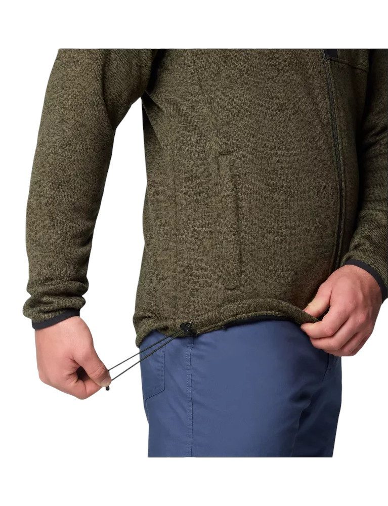 Columbia Fleecejacke Sweater Weather Full Zip 2.0 (warm, weiches Material) grün Herren