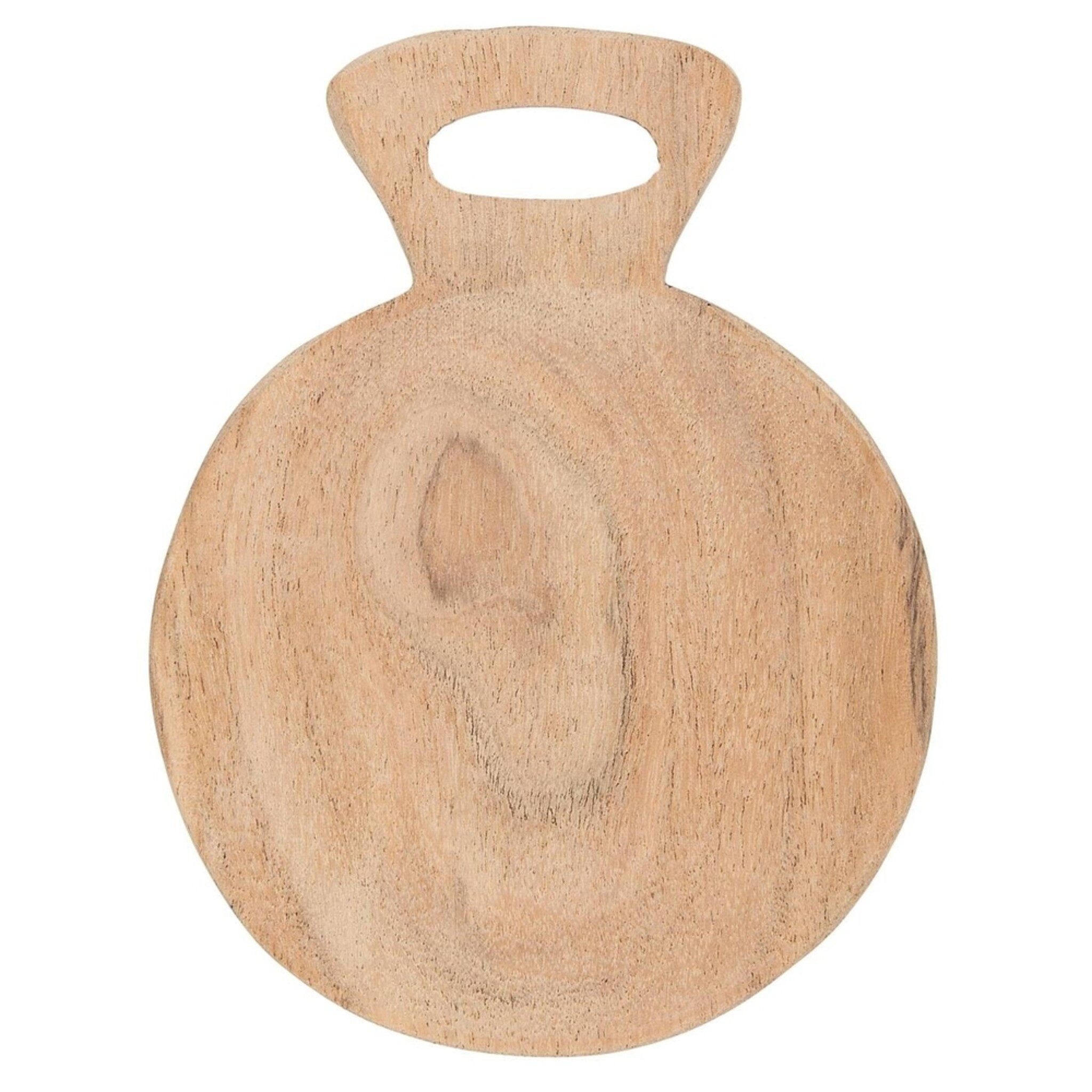 Ib Laursen Servierplatte Servierteller Henkel Akazienholz, Acacia