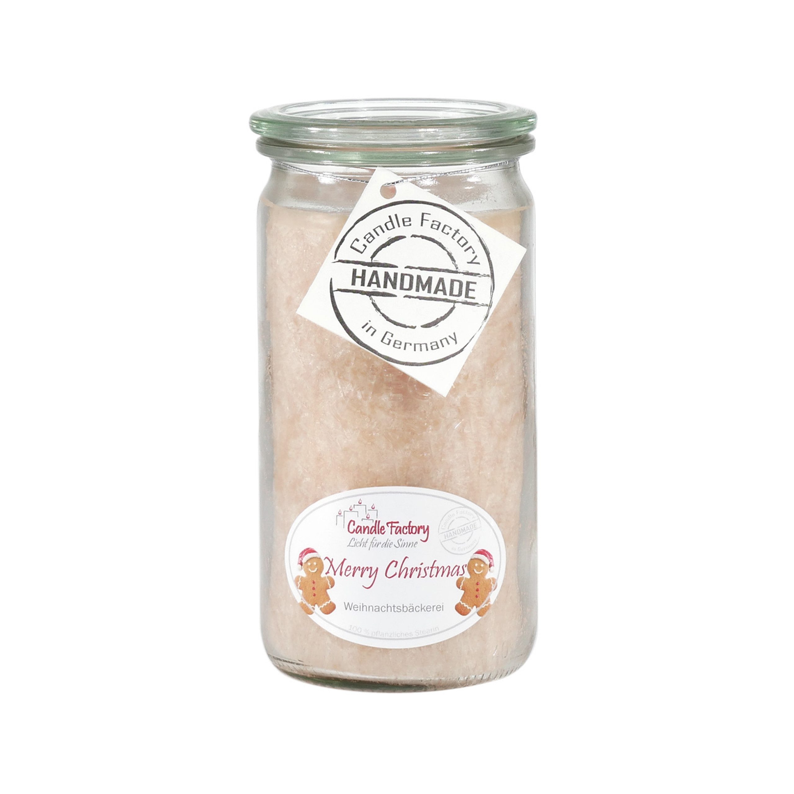 Candle Factory Duftkerze Candle Factory Mini Jumbo Merry Christmas Duftkerze Dekokerze 307165