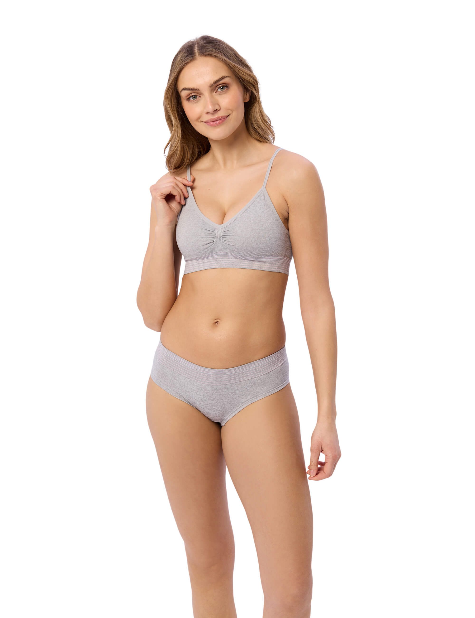 Beedees Bustier Comfee Strap Top (1, 1-tlg., 1) mit herausnehmbaren Cups und verstellbaren Trägern