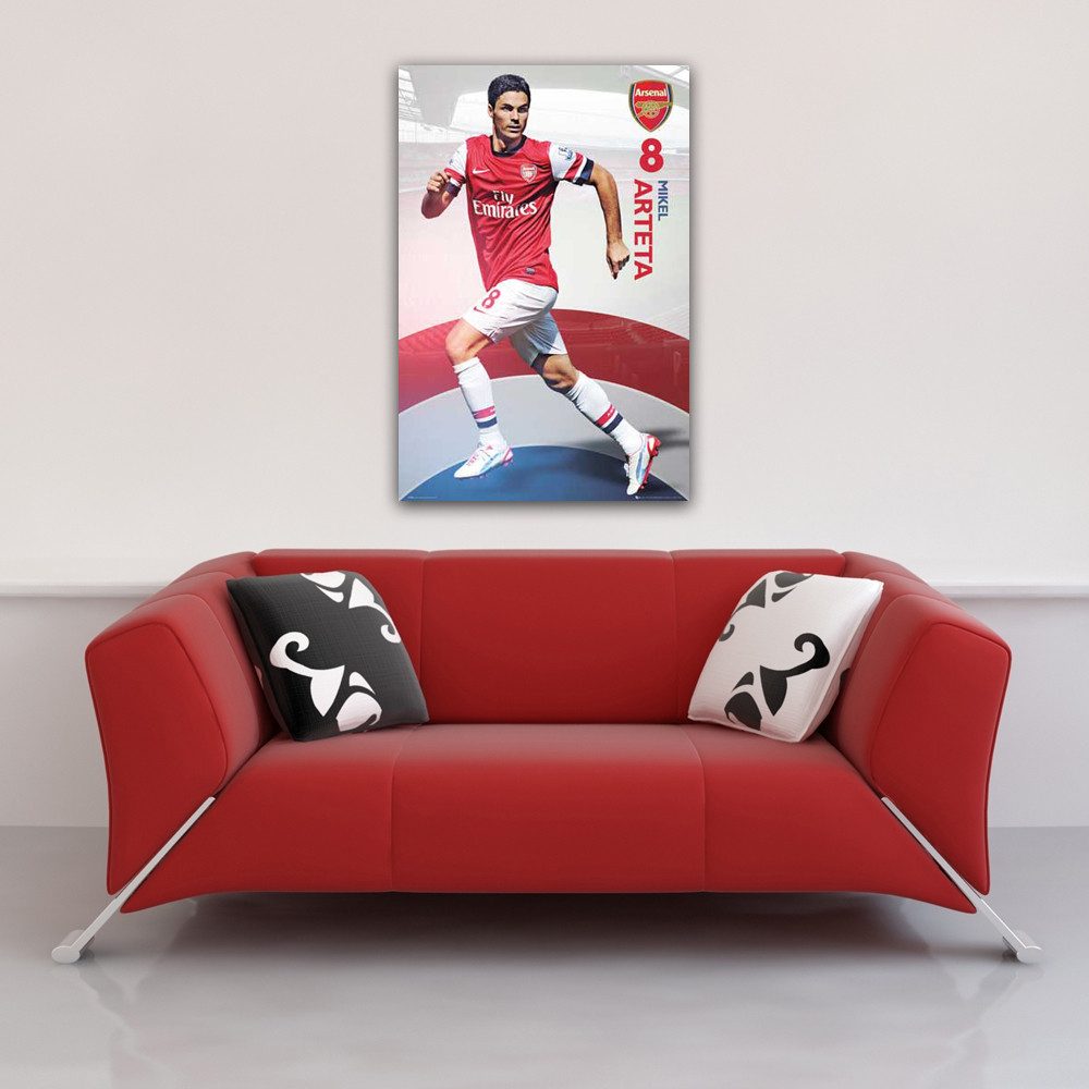 Poster Fußball - Poster - Arsenal - Arteta 12/13