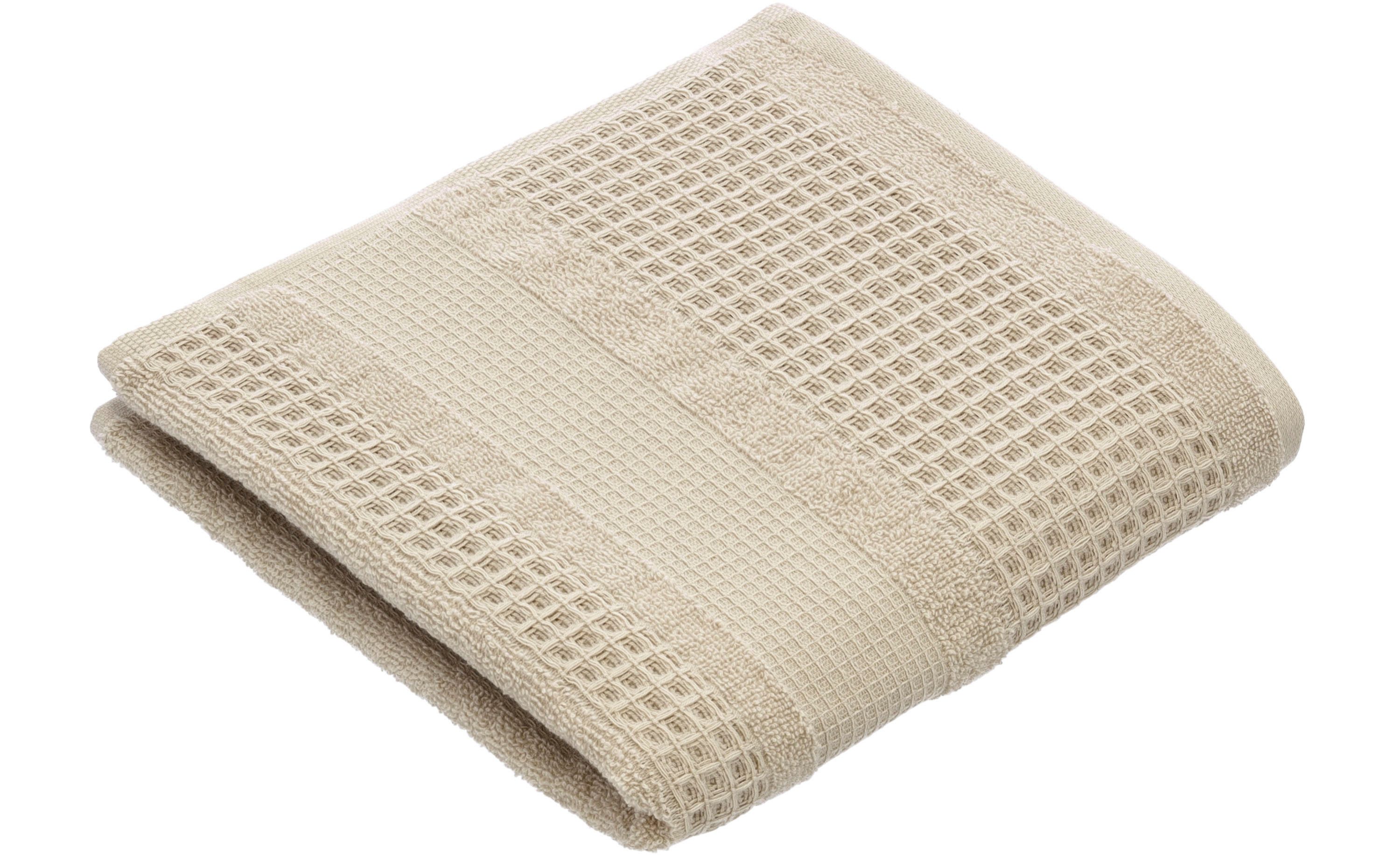 Vossen Handtücher Senses, Waffelpiqué (1-St), leichte Waffelstruktur