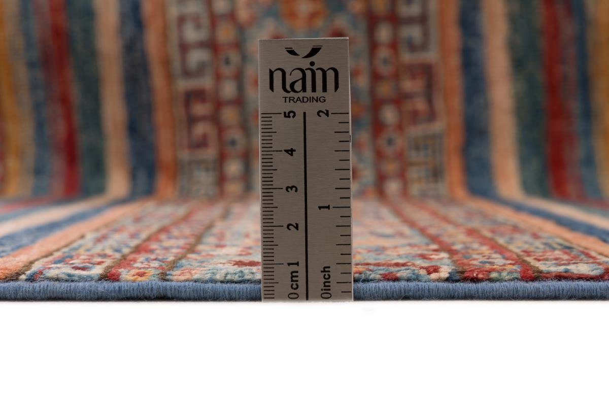 Handgeknüpfter mm Orientteppich Höhe: Nain 101x156 Orientteppich, rechteckig, Shaal Trading, 5 Arijana