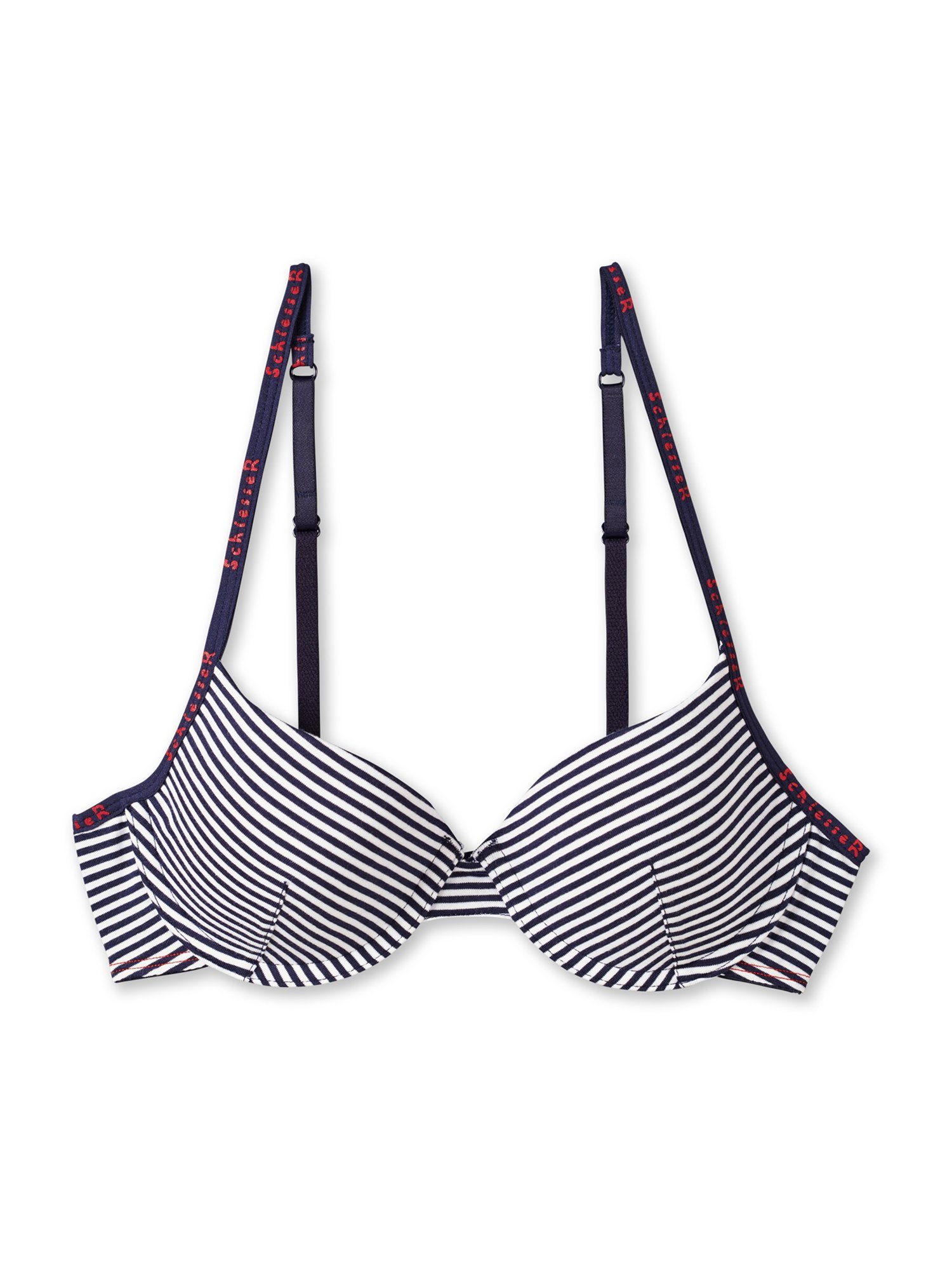 Schiesser Dames Zachte BH met cup en glijdende cups - Unique Micro, zwart_181127, 85C, Zwart 181127, 85C