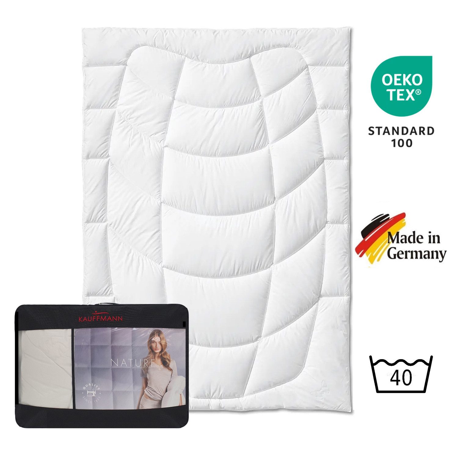 Sanders Kauffmann Naturhaarbettdecke Sommerdecke 100% Tussah günstig online kaufen