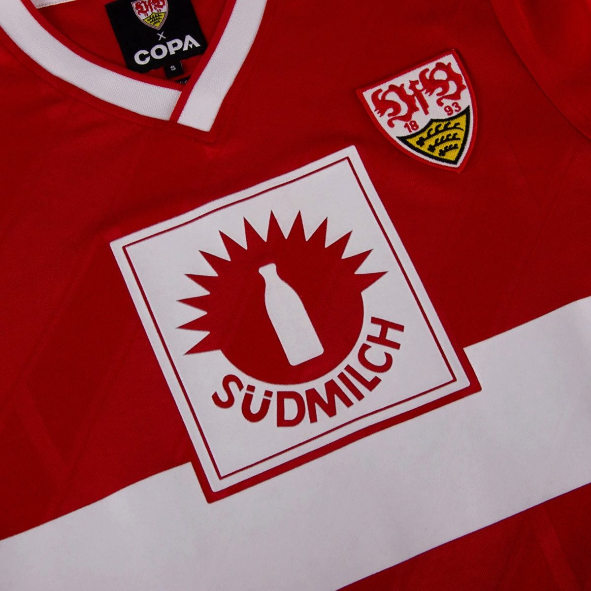 COPA Fußballtrikot VFB Stuttgart Auswärtstrikot 1987/89 (Packung)