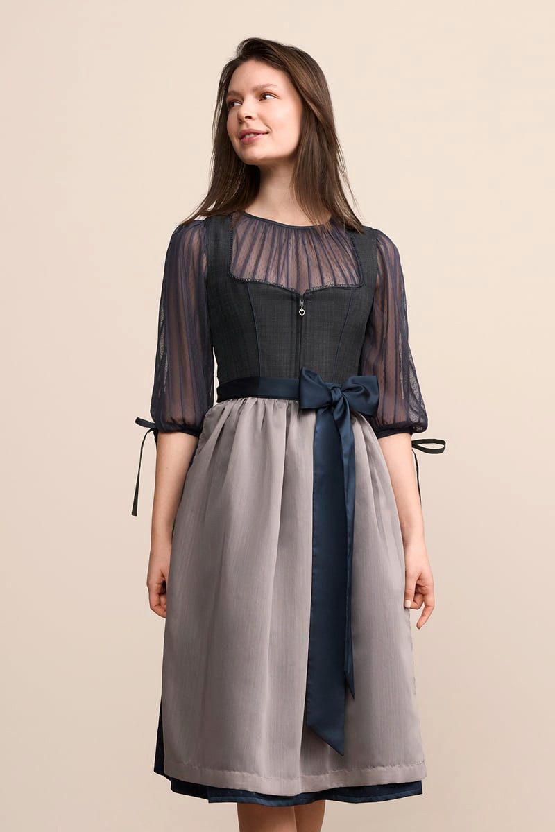 Krüger Dirndl Dirndl Marin (70cm) - marine günstig online kaufen