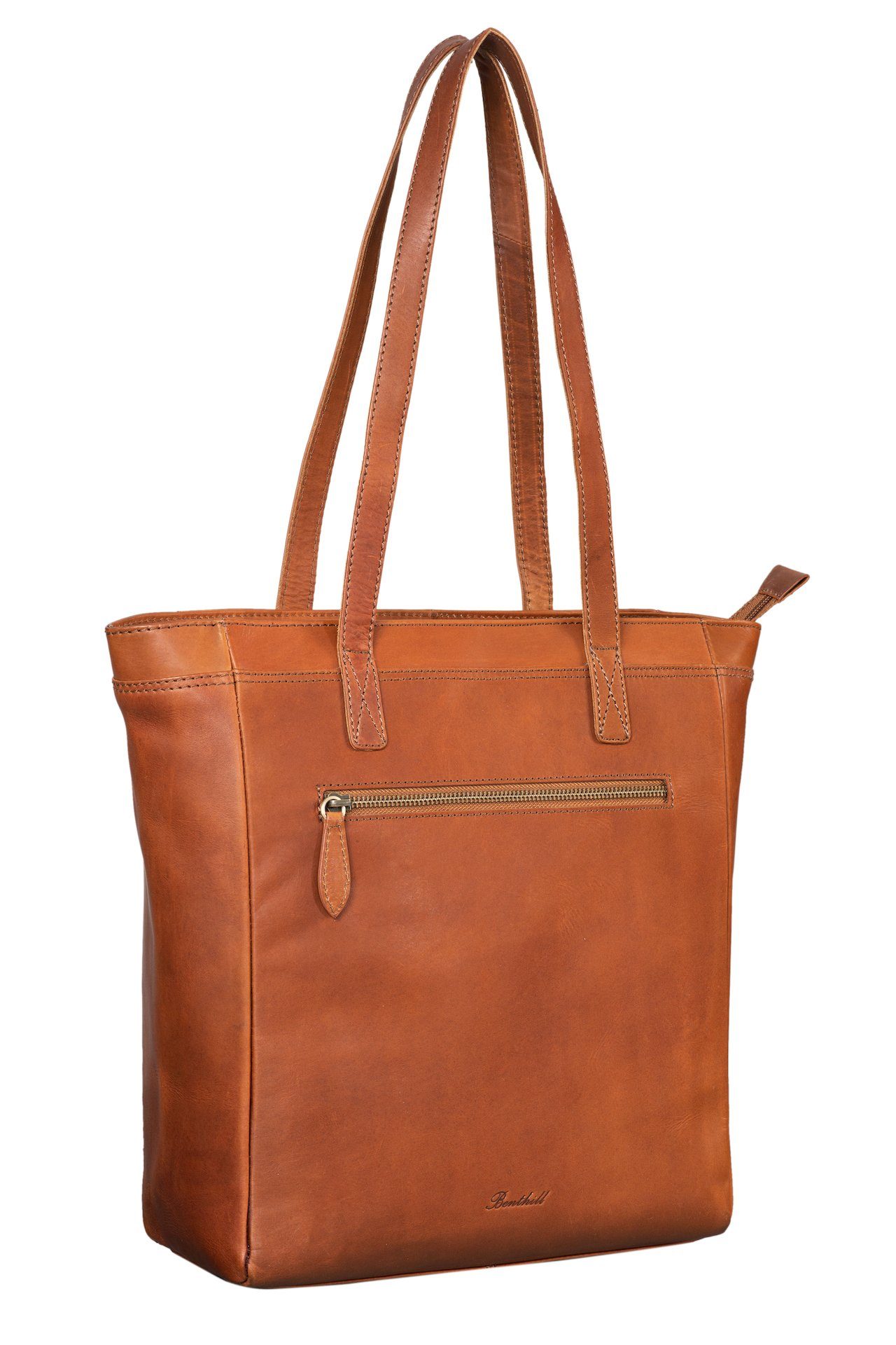Benthill Shopper Damen Echt Leder Handtasche Groß Schultertasche Frauen Sho günstig online kaufen