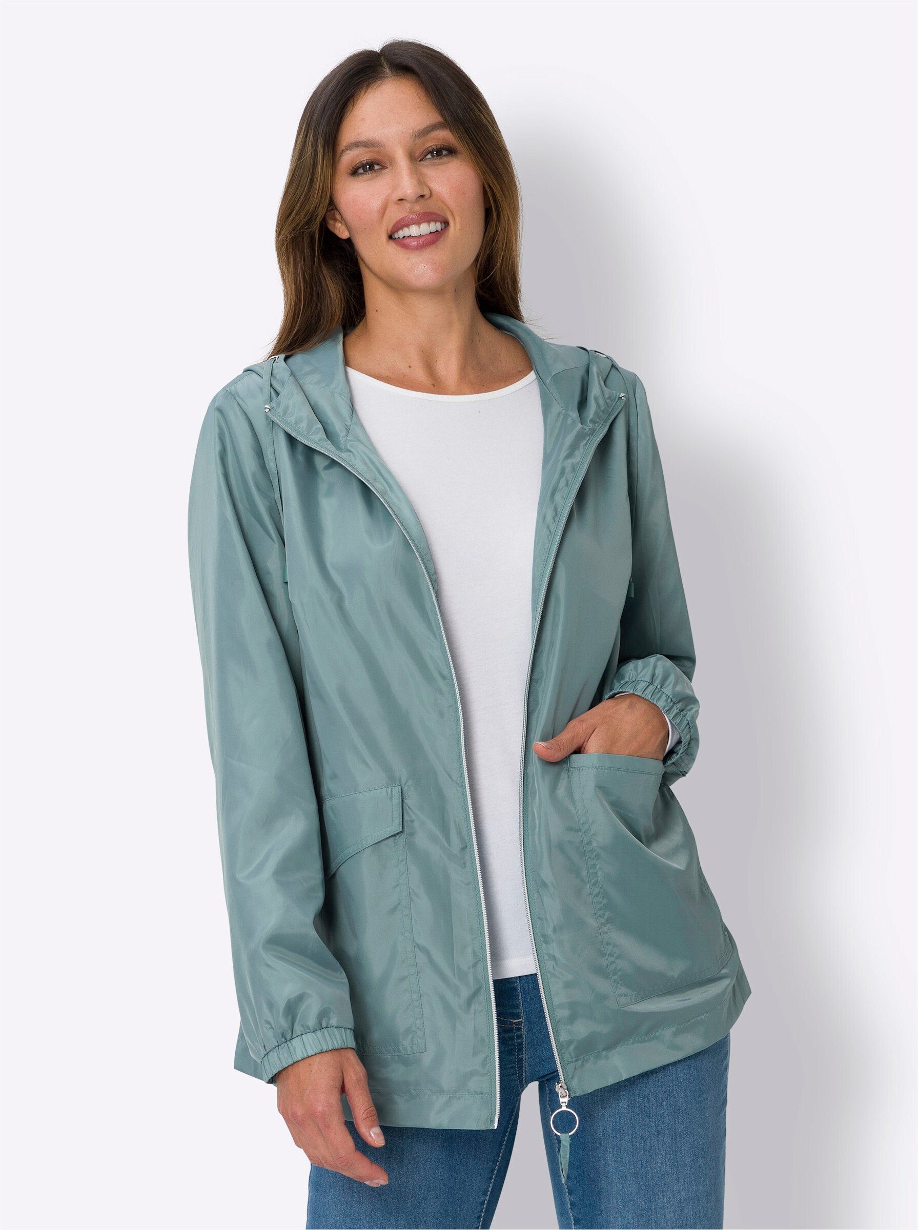 Sieh an! Allwetterjacke jade