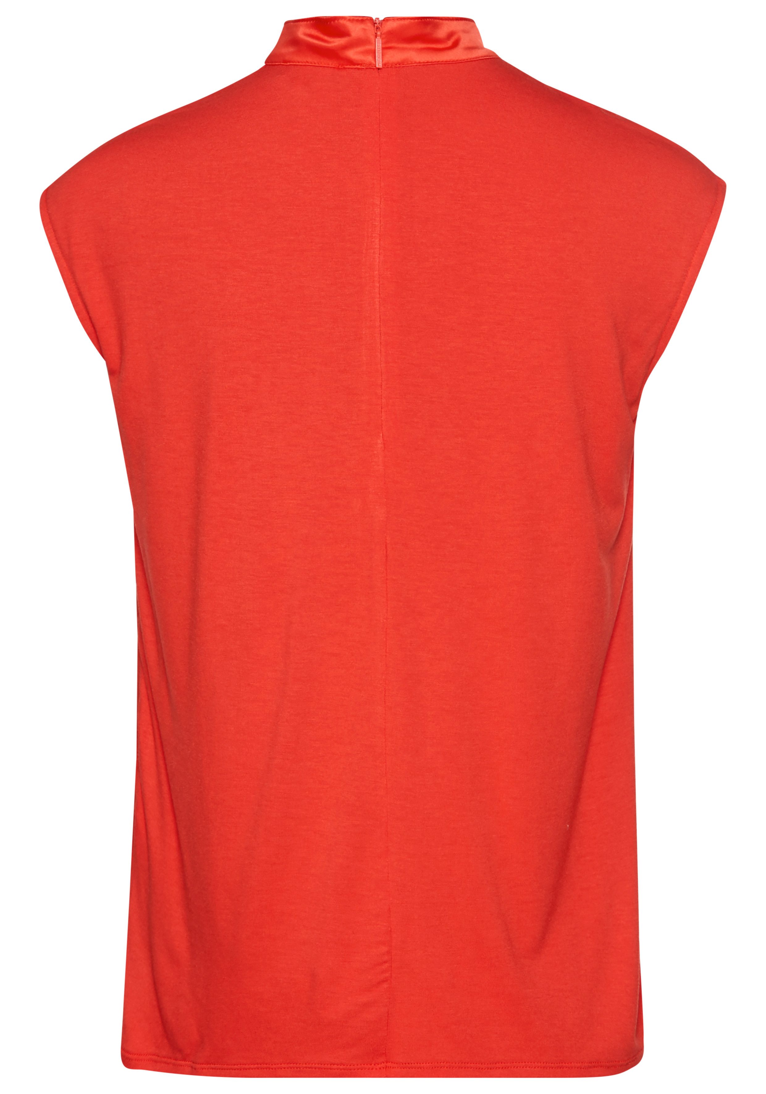 HECHTER PARIS Blusentop mit Stehkragen und Cutout