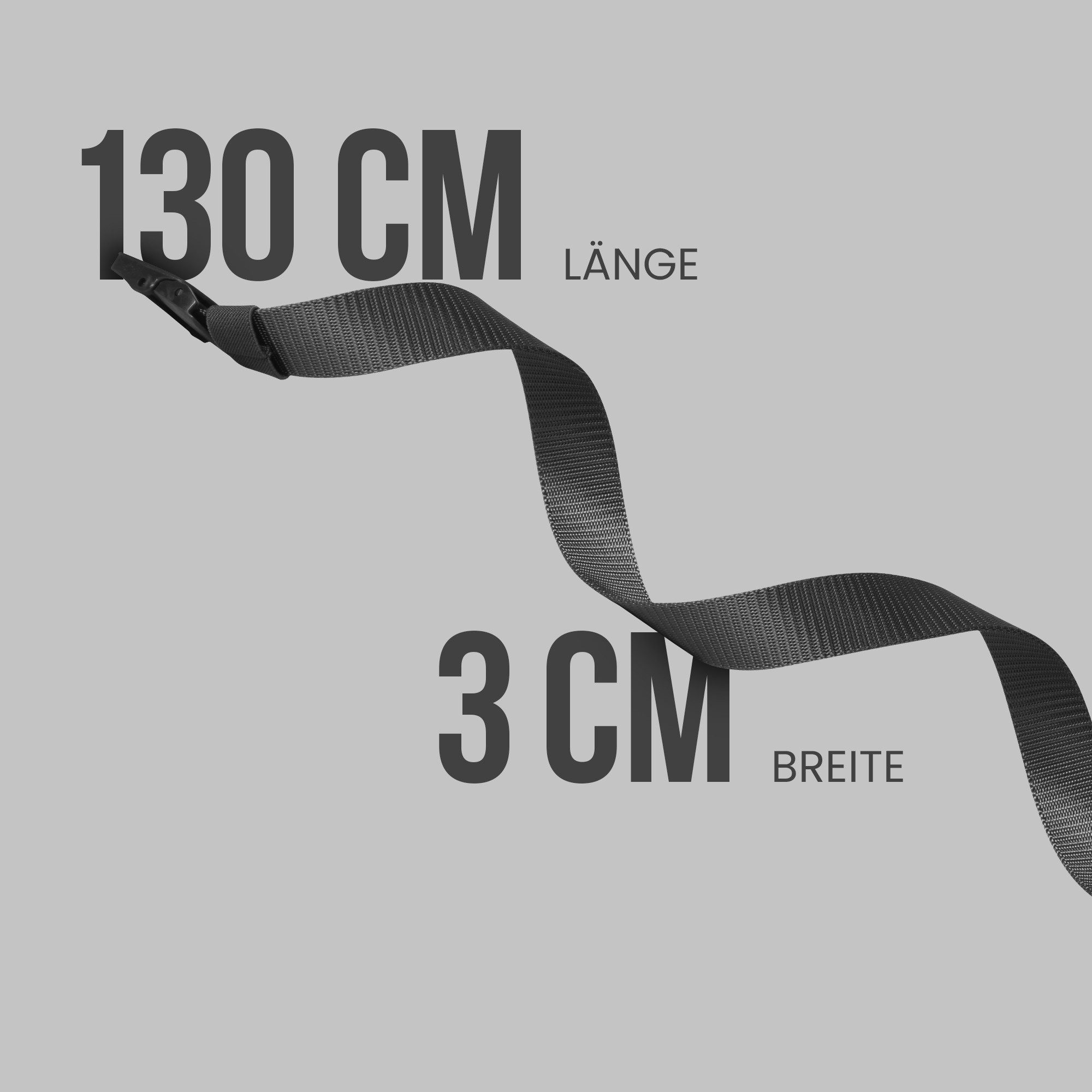 hemmy Fashion Stoffgürtel Canvas Gürtel 130cm (1-St., Stück) Verstellbarer Arbeitsgürtel ohne Löcher, Gürte mit Kunststoffschnalle