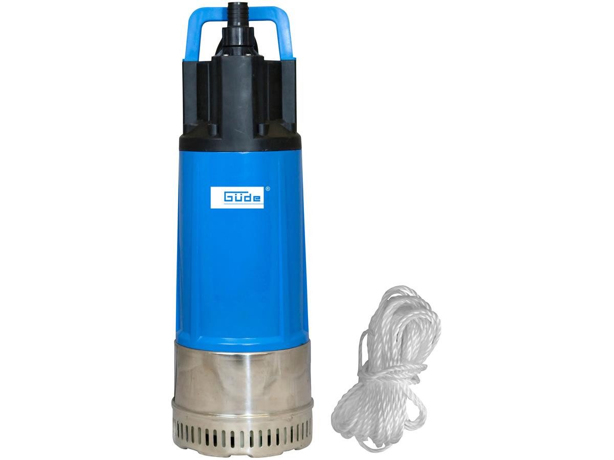 Güde Tauchpumpe GDT 1200 I, 1200 W, Fördervolumen 6000 l/h, 40 m max. Förderhöhe