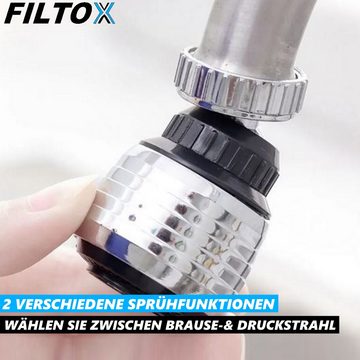 MAVURA Wasserhahnfilter FILTOX Wassersparer Wasserhahn Aufsatz Wasserhahnaufsatz, Strahlregler Wasserhahn Schwenkbrause Mischdüse