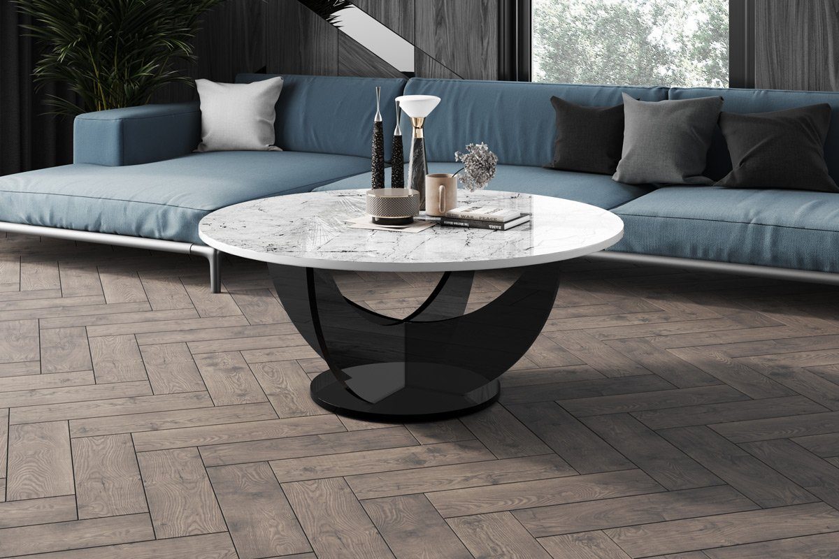 designimpex Couchtisch Design HRC-111 Hochglanz Wohnzimmertisch günstig online kaufen
