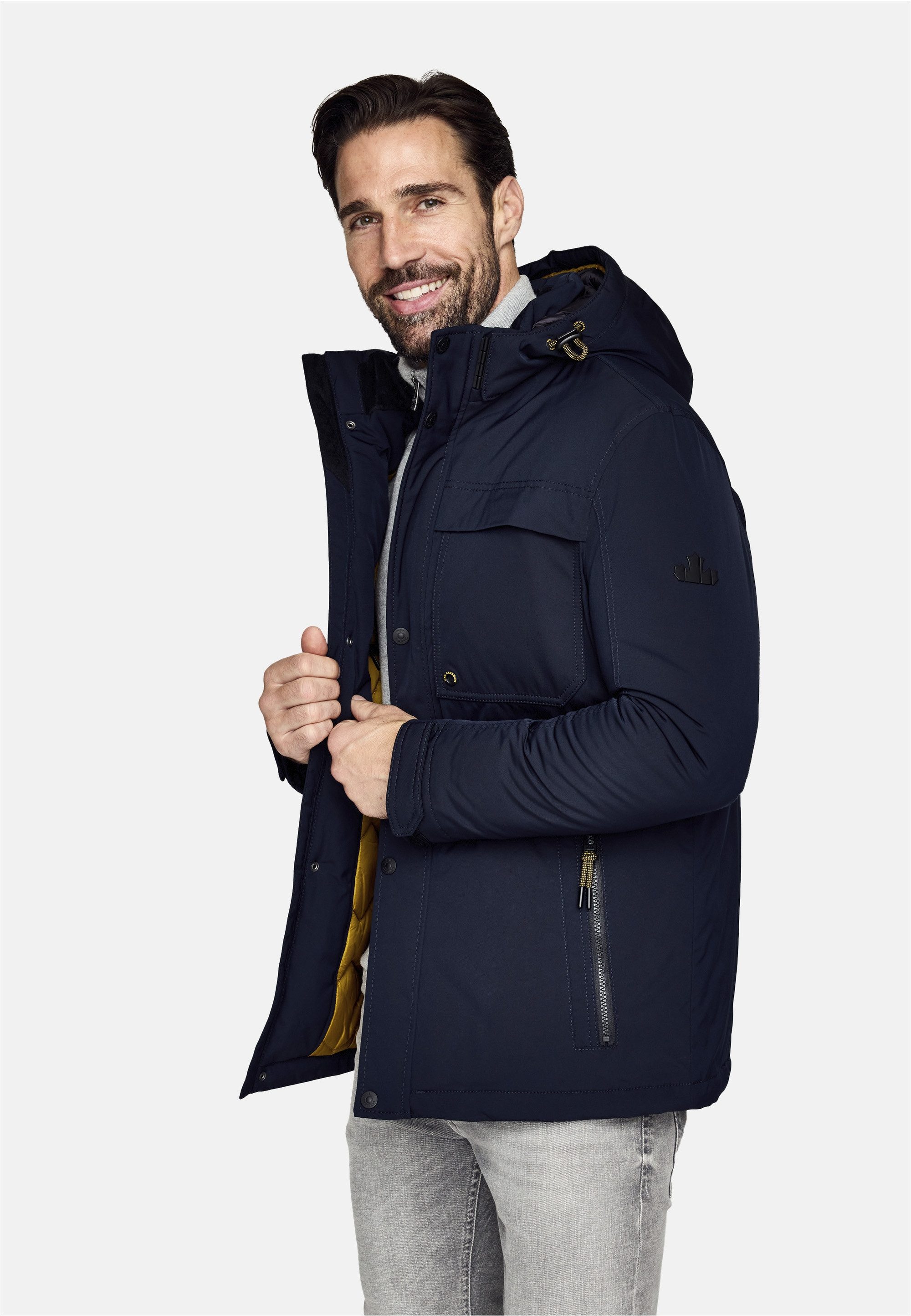 New Canadian Outdoorjacke CO-3 mit Fleece-Einsatz günstig online kaufen