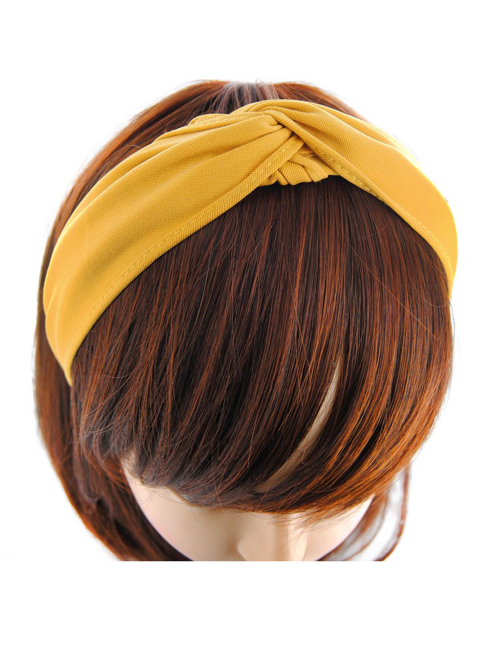 axy Haarreif Breiter Haarreif mit raffinierten Knoten, Vintage Klassik-Look Damen Haareifen Haarband