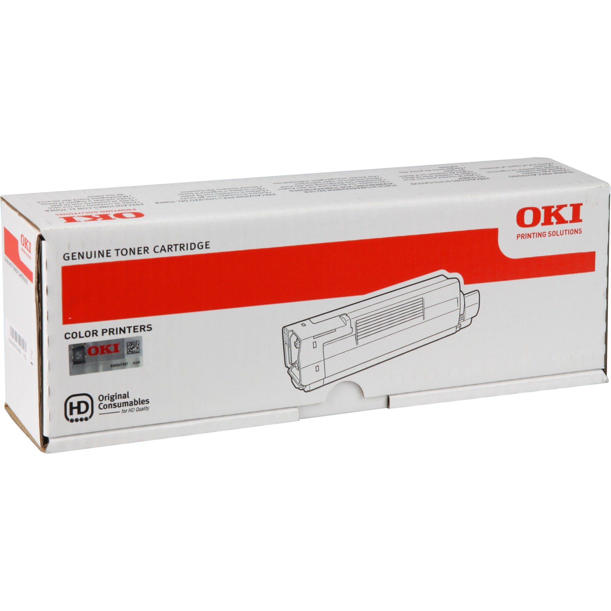 OKI Tonerkartusche OKI Toner schwarz 46507508