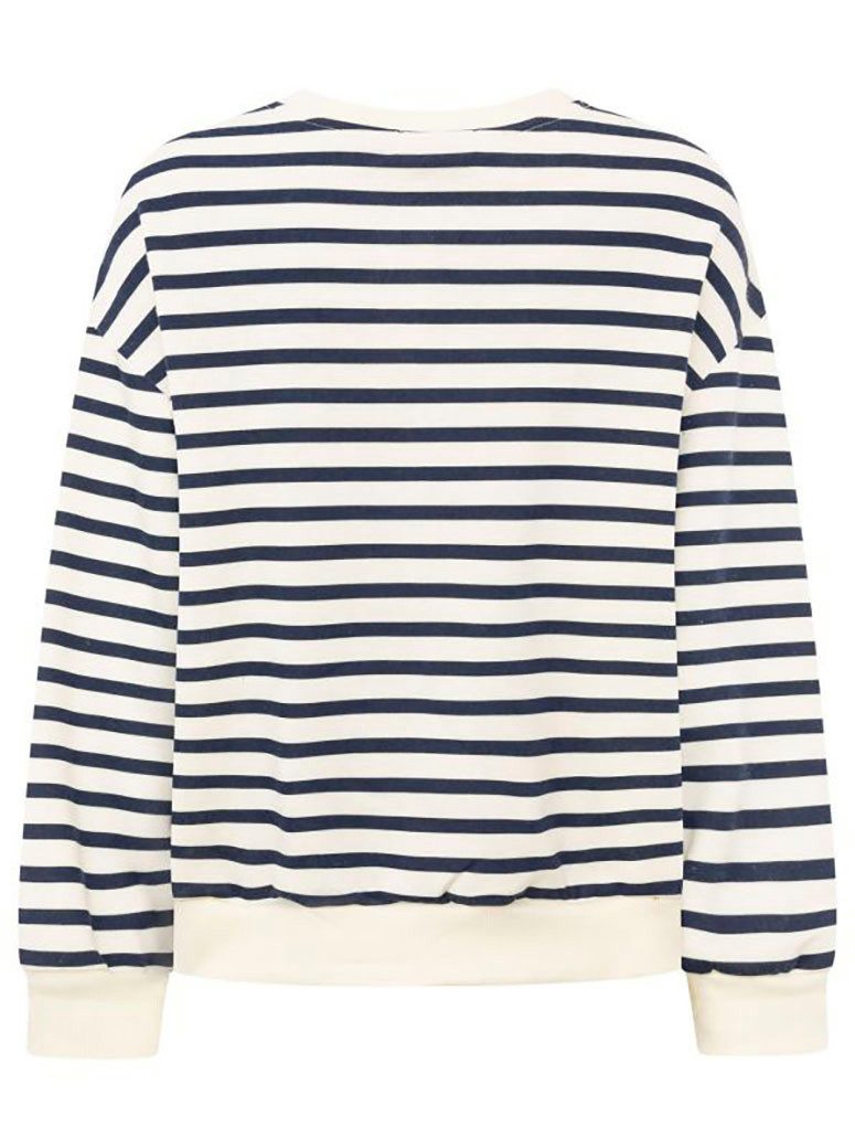 Zwillingsherz Sweatshirt "Stripes" Rundhalsausschnitt, mit Streifen günstig online kaufen