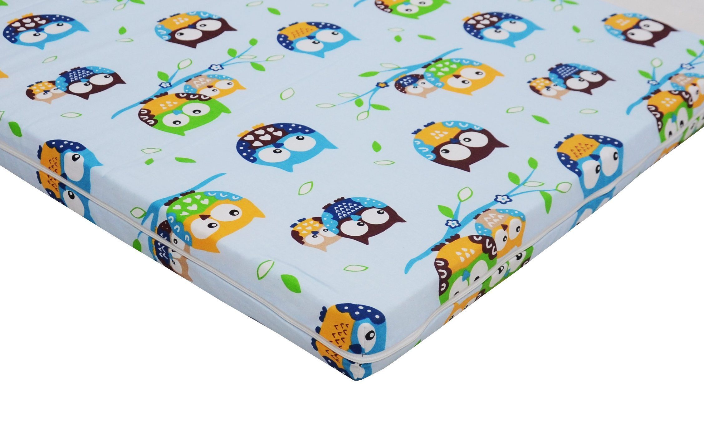 Kindermatratze Babymatratze mit Baumwollbezug, waschbar & rollbar–Allergike günstig online kaufen