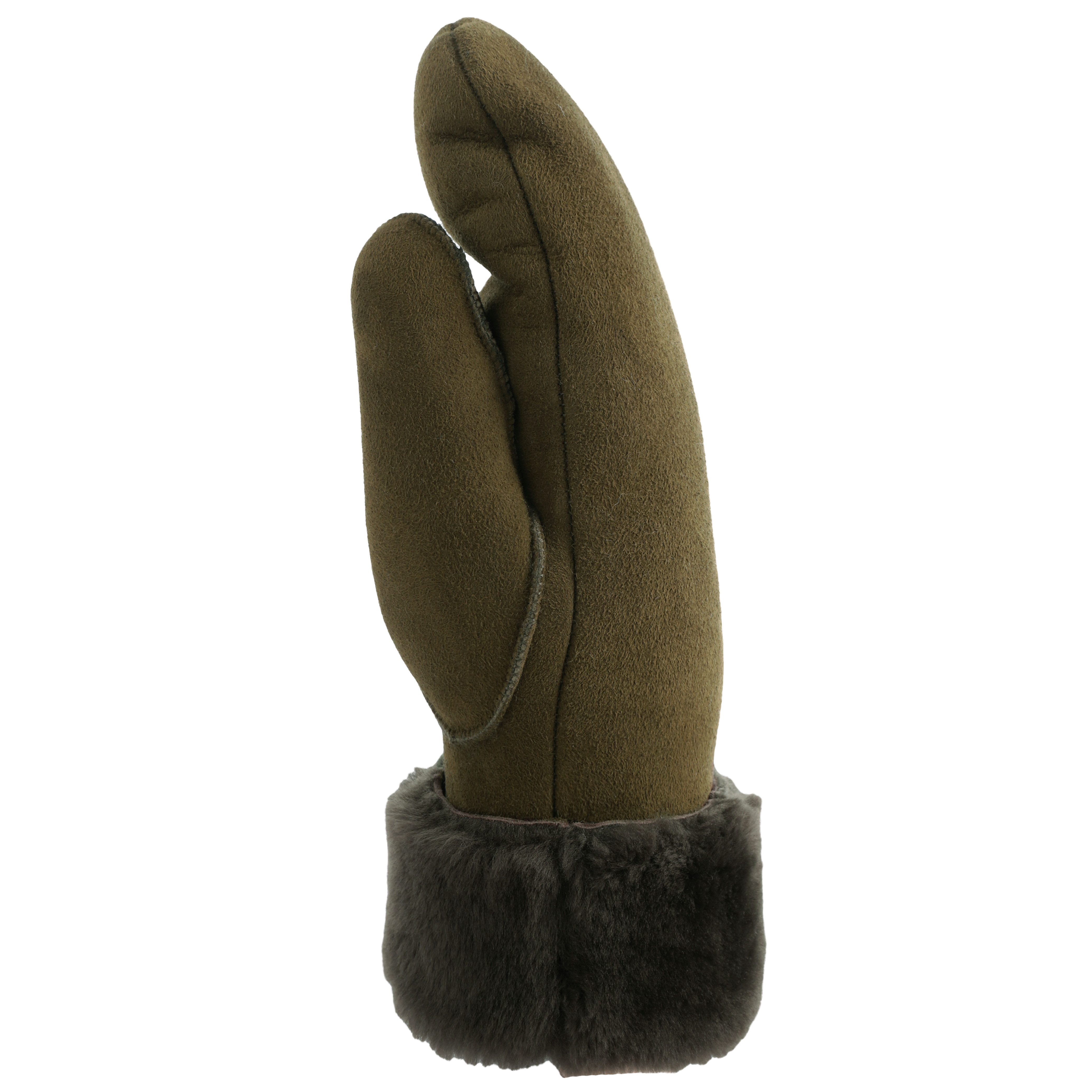 PEARLWOOD Lederhandschuhe FIONA (1 Paar) Velourleder, Fausthandschuh, warm günstig online kaufen