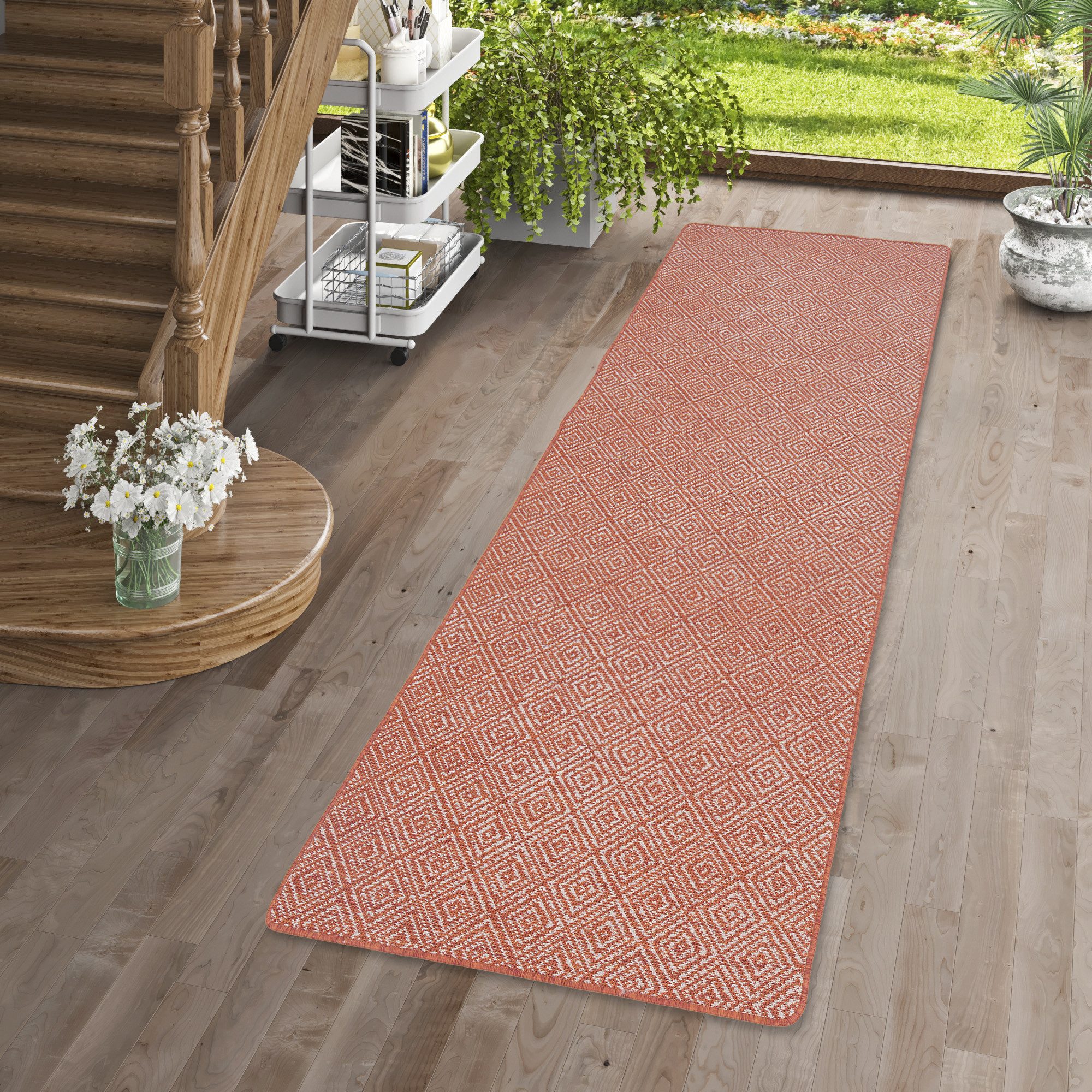 Snapstyle Läufer In- und Outdoor Teppich Läufer Beidseitig Newport, Rechteckig, Höhe: 3 mm