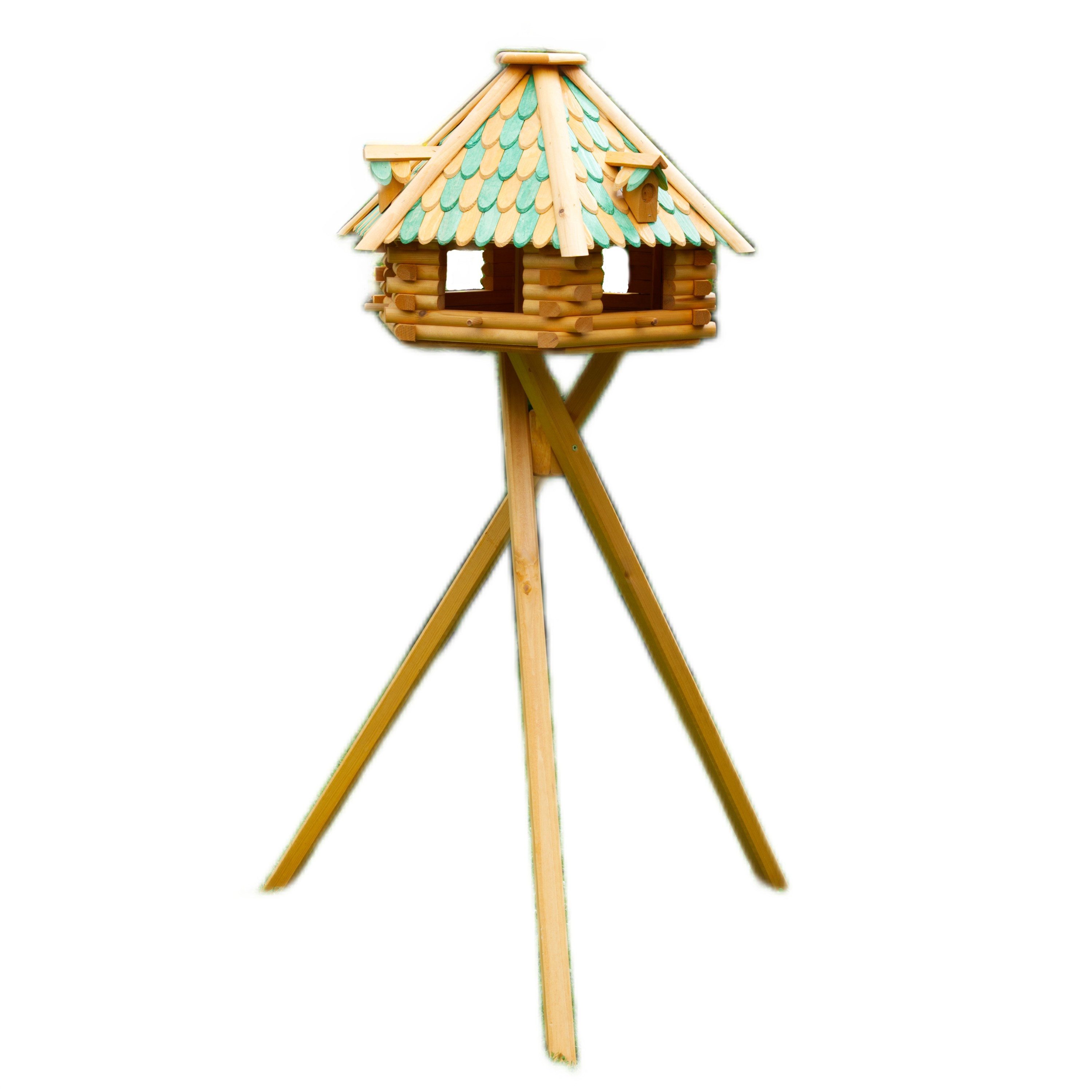 Vogelhaus mit Ständer XXL 70 x 45 cm, V13 XXL grün