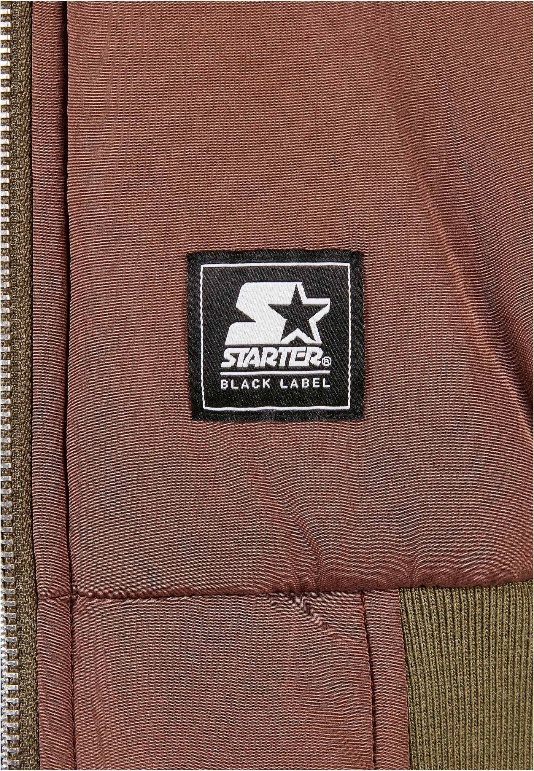 Starter Black Quilted (1-St) Starter Bomberjacke Label Jacket Bomber Herren
