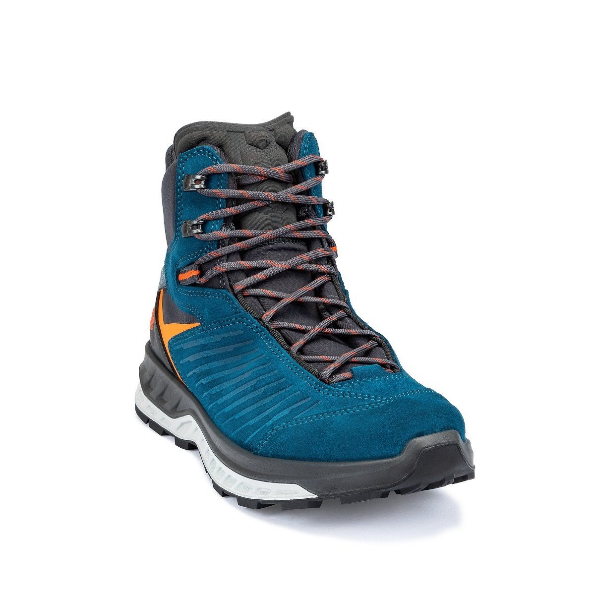 Hanwag Blueridge ES (Veloursleder, wasserdicht) blau/orange günstig online kaufen