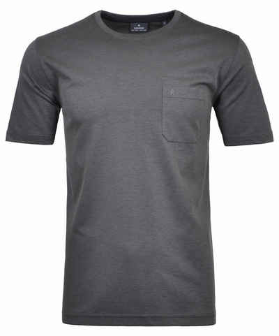 RAGMAN T-Shirt Ragman / He.T-Shirt / round neck T-shirt soft knit