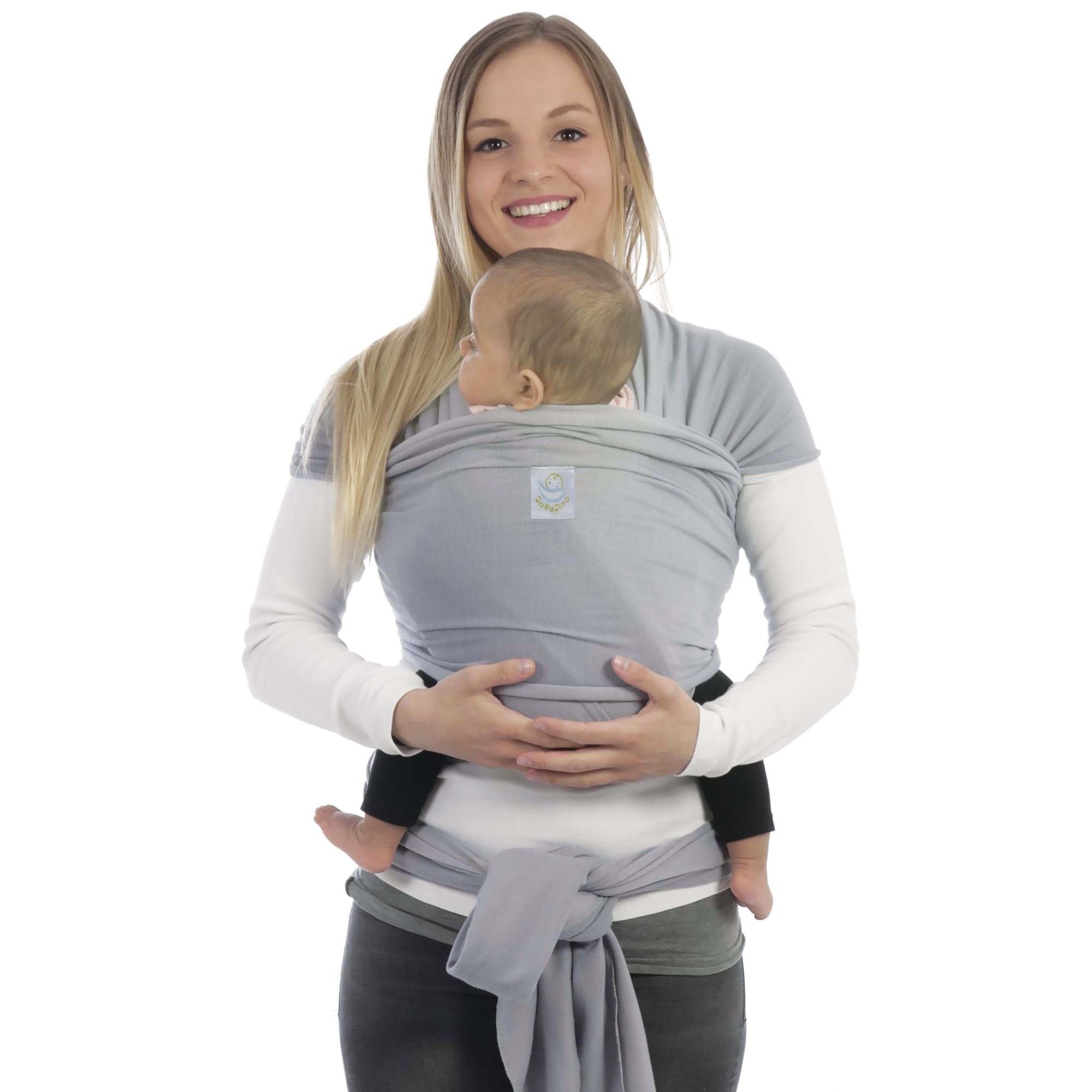 BabyBino Tragetuch »Babytragetuch Tragetuch für Früh & Neugeborene  Tragehilfe für Sie/Ihn«