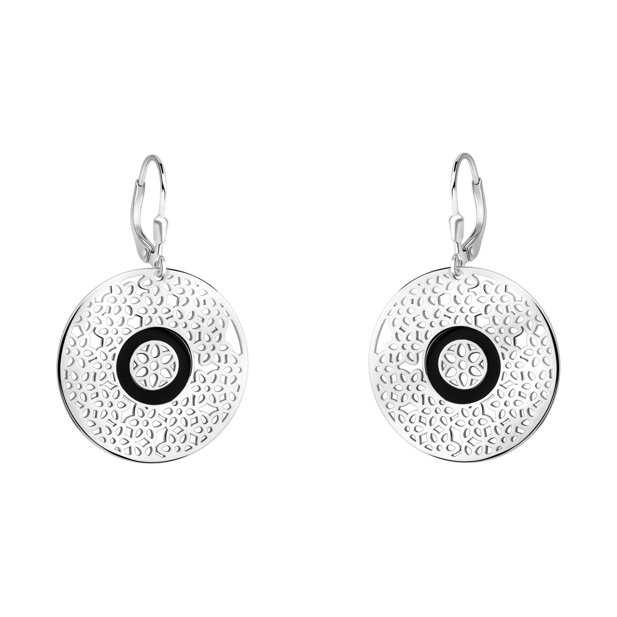 Sofia Milani Paar Ohrhänger Ornament Kreis, günstig online kaufen