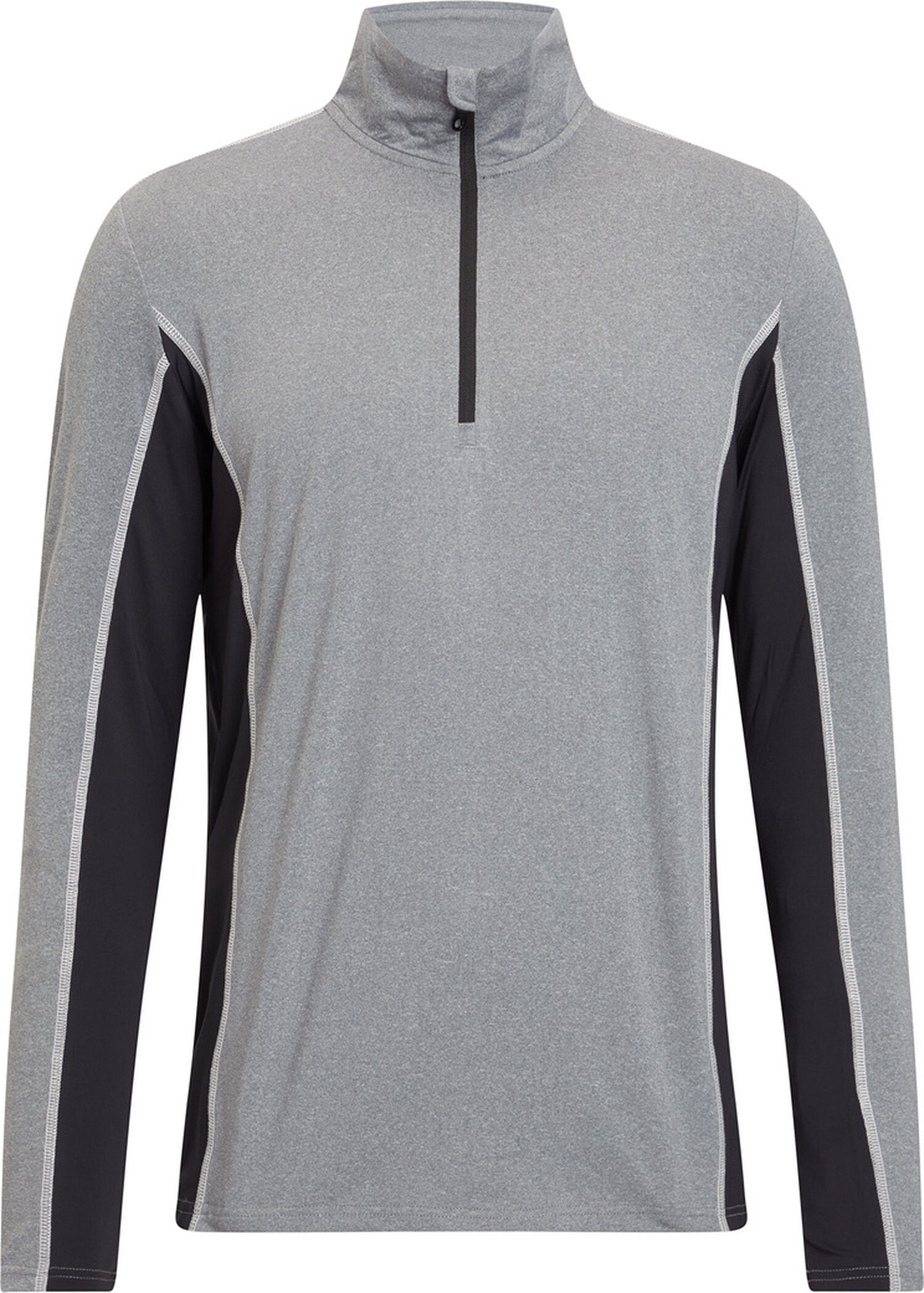 Rollkragenpullover He.-Shirt Hero ux MELANGE/BLACK NIGHT