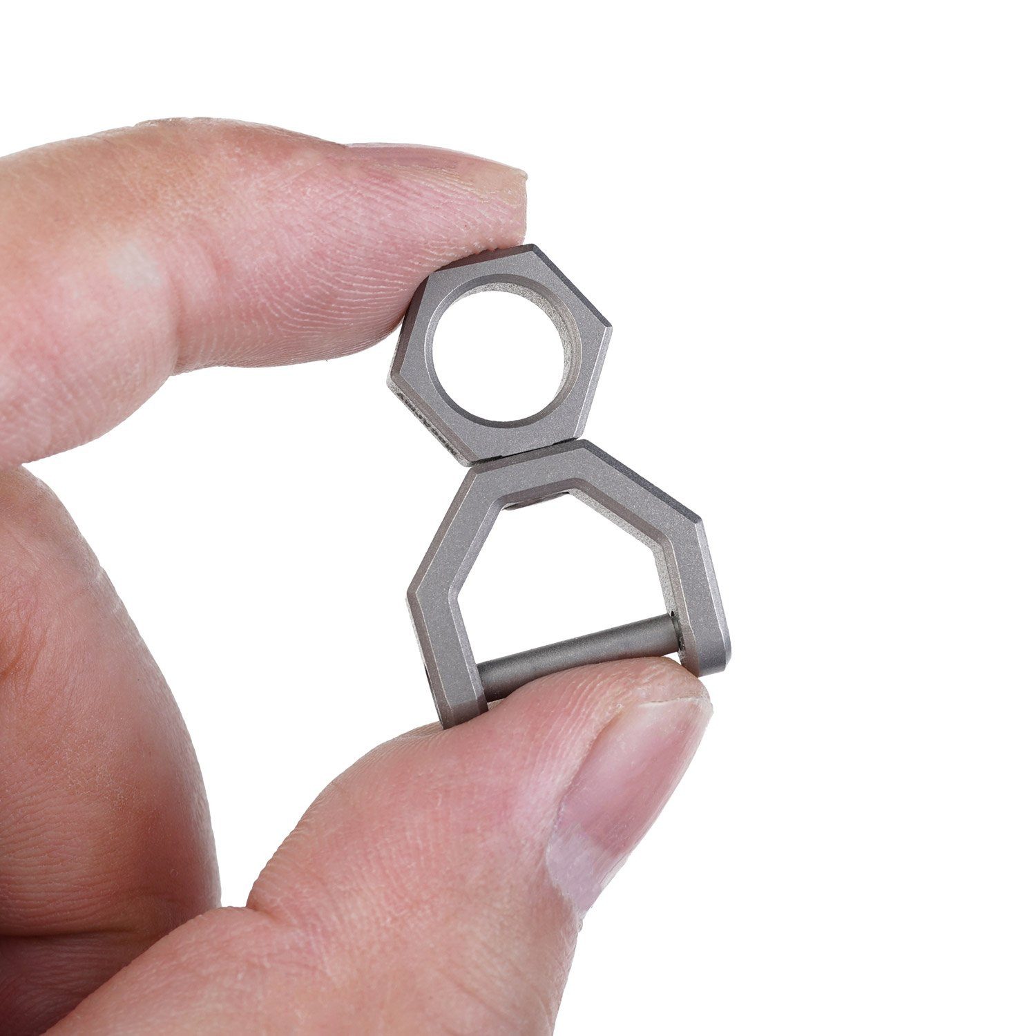 MecArmy Multitool CH5 Titanium D Form Ring - drehbar, (1 St)
