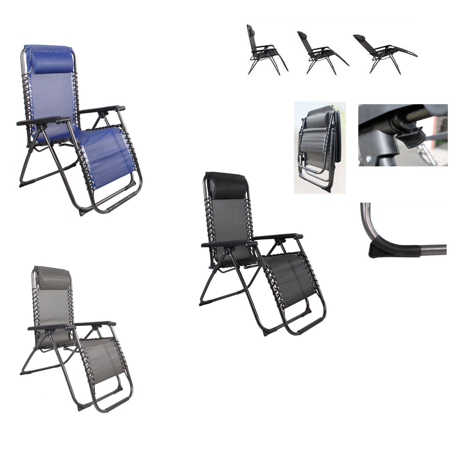 Mojawo Armlehnstuhl Comfort Relaxsessel Relaxstuhl klappbar günstig online kaufen