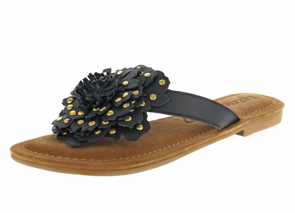 Lazamani Lazamani Damen Zehentrenner Pantolette