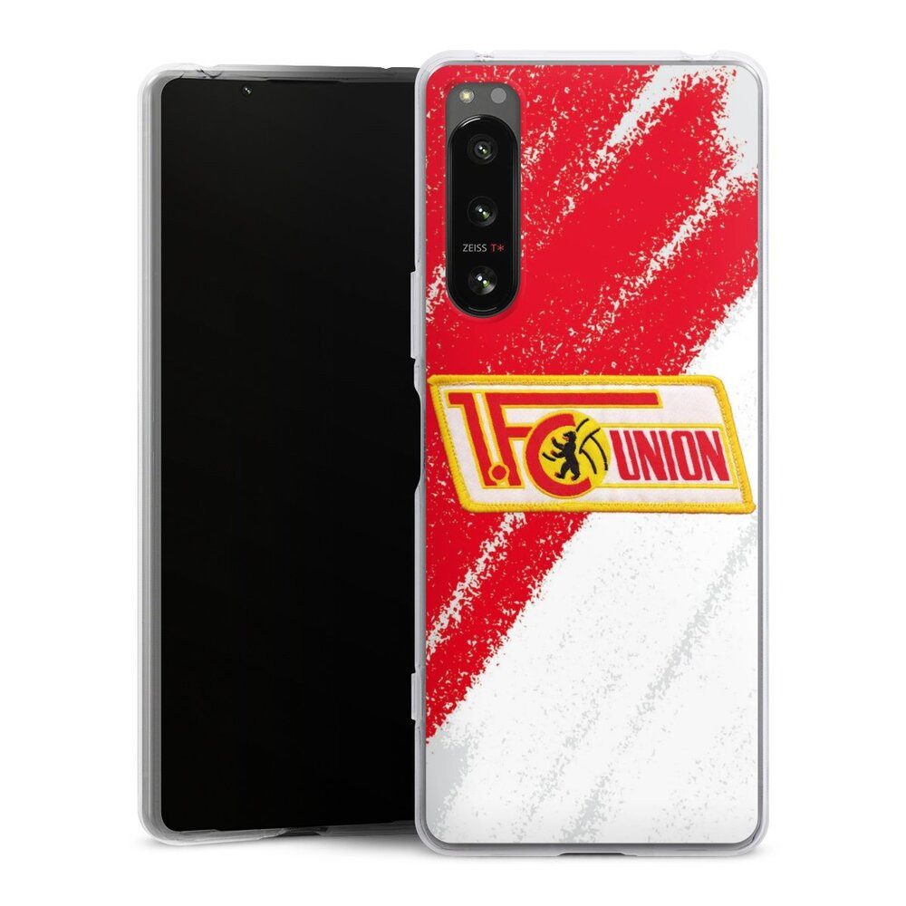 DeinDesign Handyhülle Offizielles Lizenzprodukt 1. FC Union Berlin Logo, Sony Xperia 5 IV Silikon Hülle Bumper Case Handy Schutzhülle