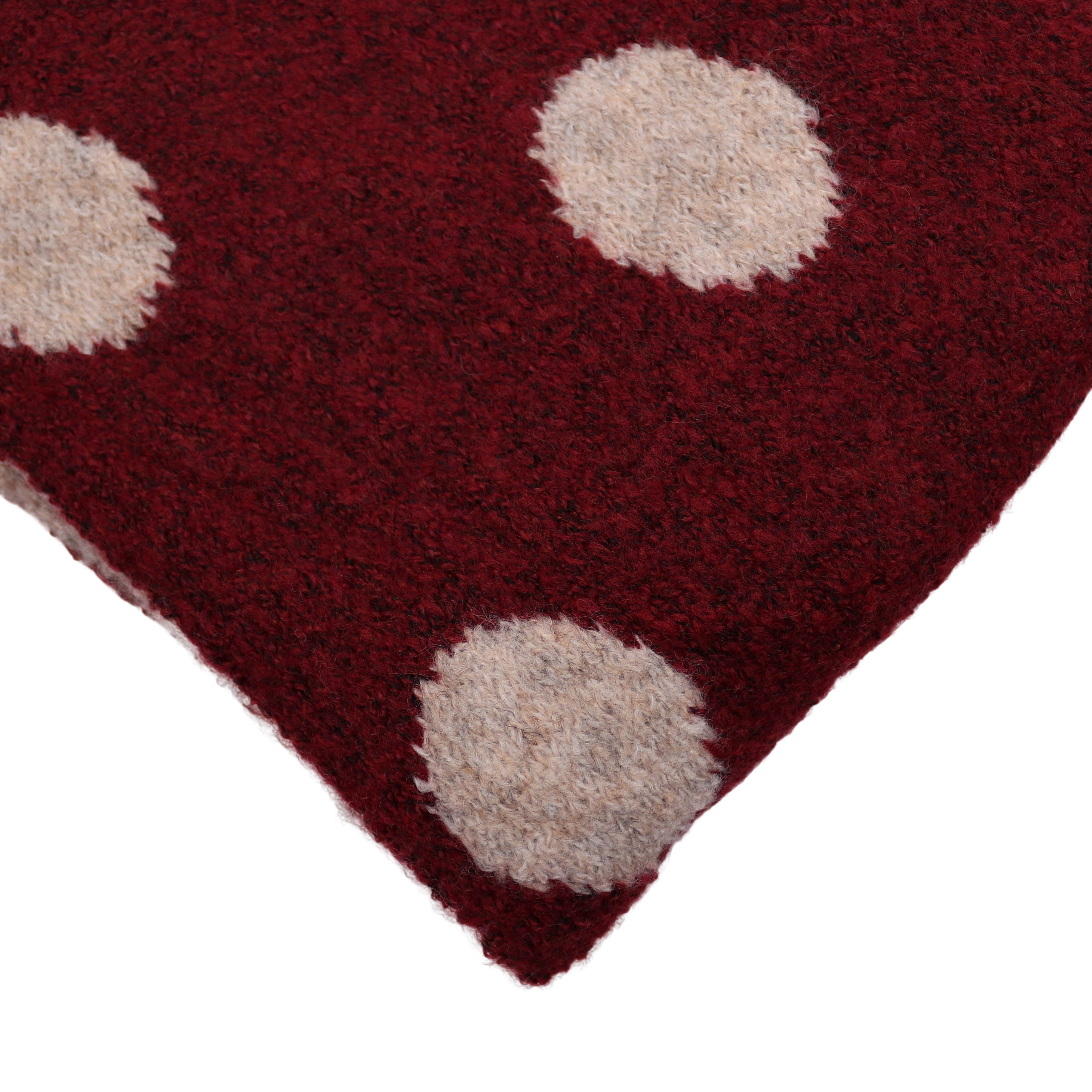 MIRROSI Dreieckstuch kuschliger und warmer Dreiecksschal Kreis Musterca.180x75 cm, (ca. 200 Gramm; Neue Kollektion Herbst/Winter 2025), Trendiges Kreis-Design, wärmend & weich