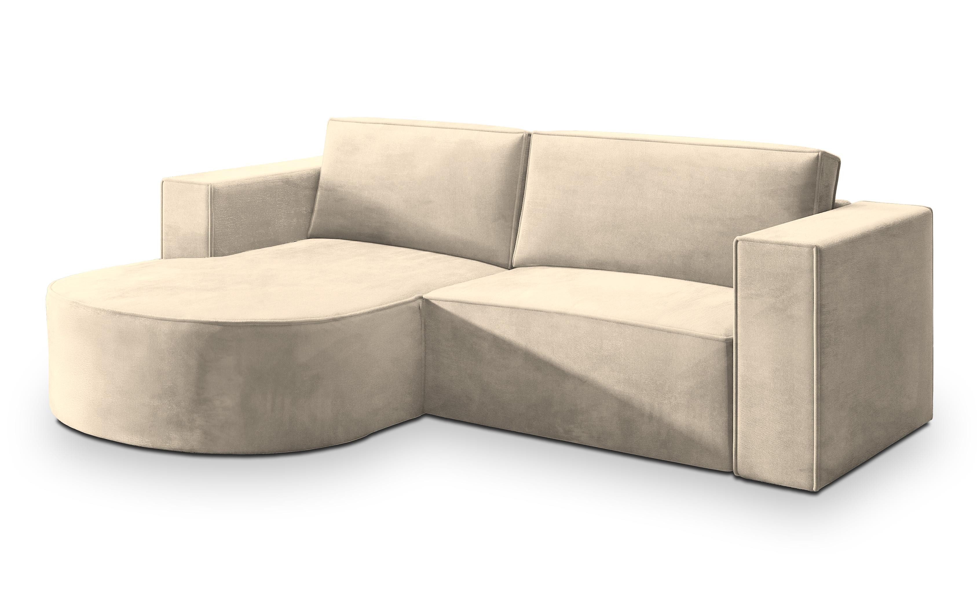 Masseno Ecksofa SORELA mit Schlaffunktion L-Form, günstig online kaufen
