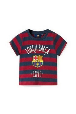 Jogginganzug FC Barcelona Kinder Set, FC Barcelona Baby Joggers & T-Shirts FC BARCA Rot/Blau (2-tlg)