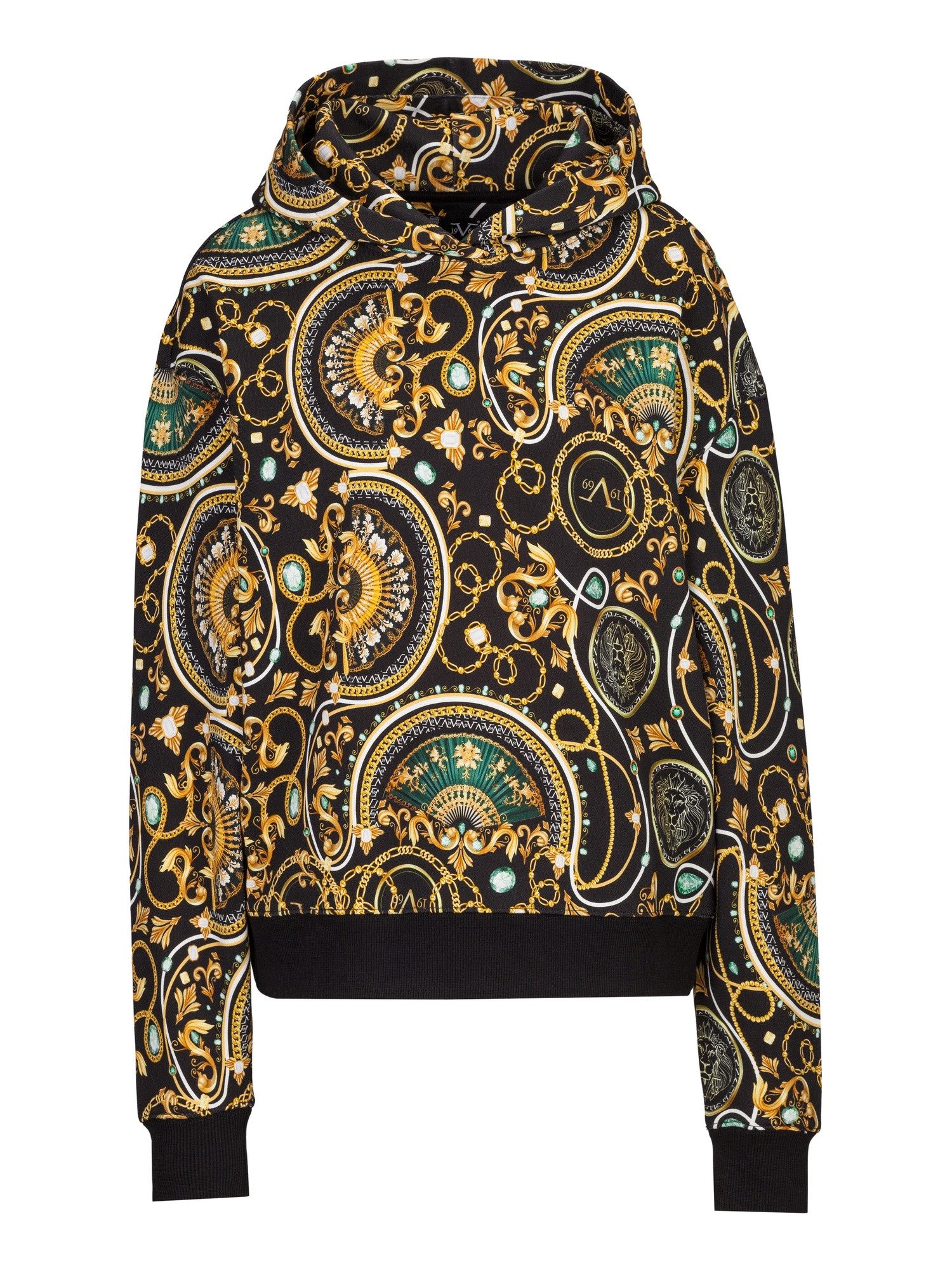 19V69 ITALIA Hoodie Kara New Baroque