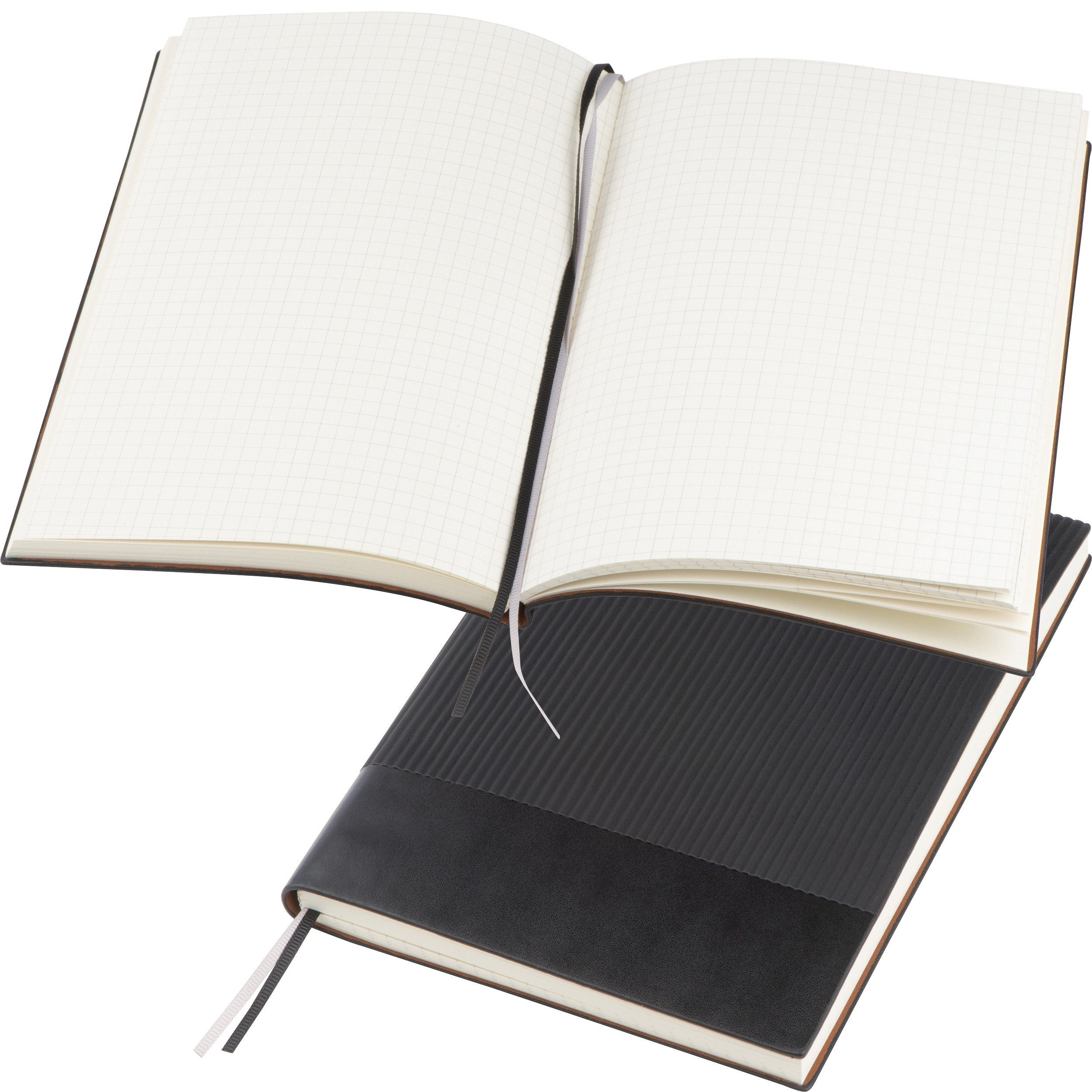 Notizbuch Notizbuch / A5 / 200 karierten Seiten / mit flexiblem Soft-Cover