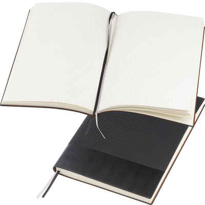 Livepac Office Notizbuch Notizbuch / A5 / 200 karierten Seiten / mit flexiblem Soft-Cover