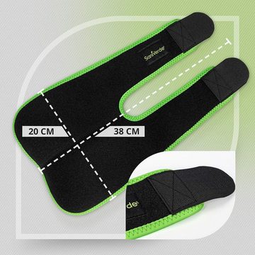 SaniVerde Ellenbogenbandage SaniVerde® - Ellenbogenbandage mit Klettverschluss I Ellenbogen Bandage für Tennisarm und Golferarm
