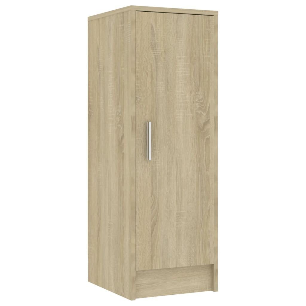 furnicato Schuhschrank Sonoma-Eiche 32x35x92 Holzwerkstoff cm