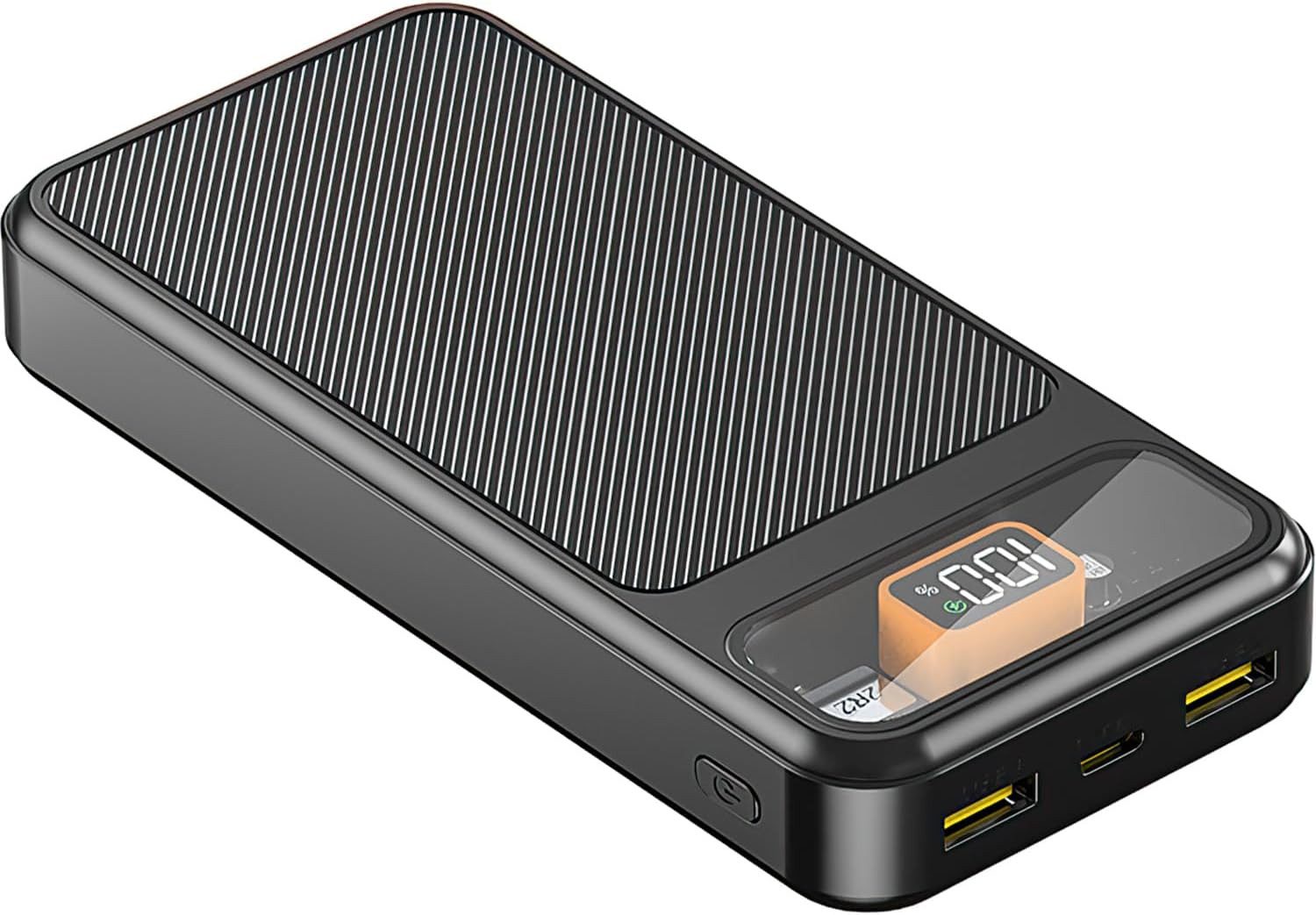 JOEAIS Powerbank 10000mAh/20000mAh Externe Handyakkus Batterie USB TypeC Akku Powerbank, Tragbares Ladegerät Kompatibel