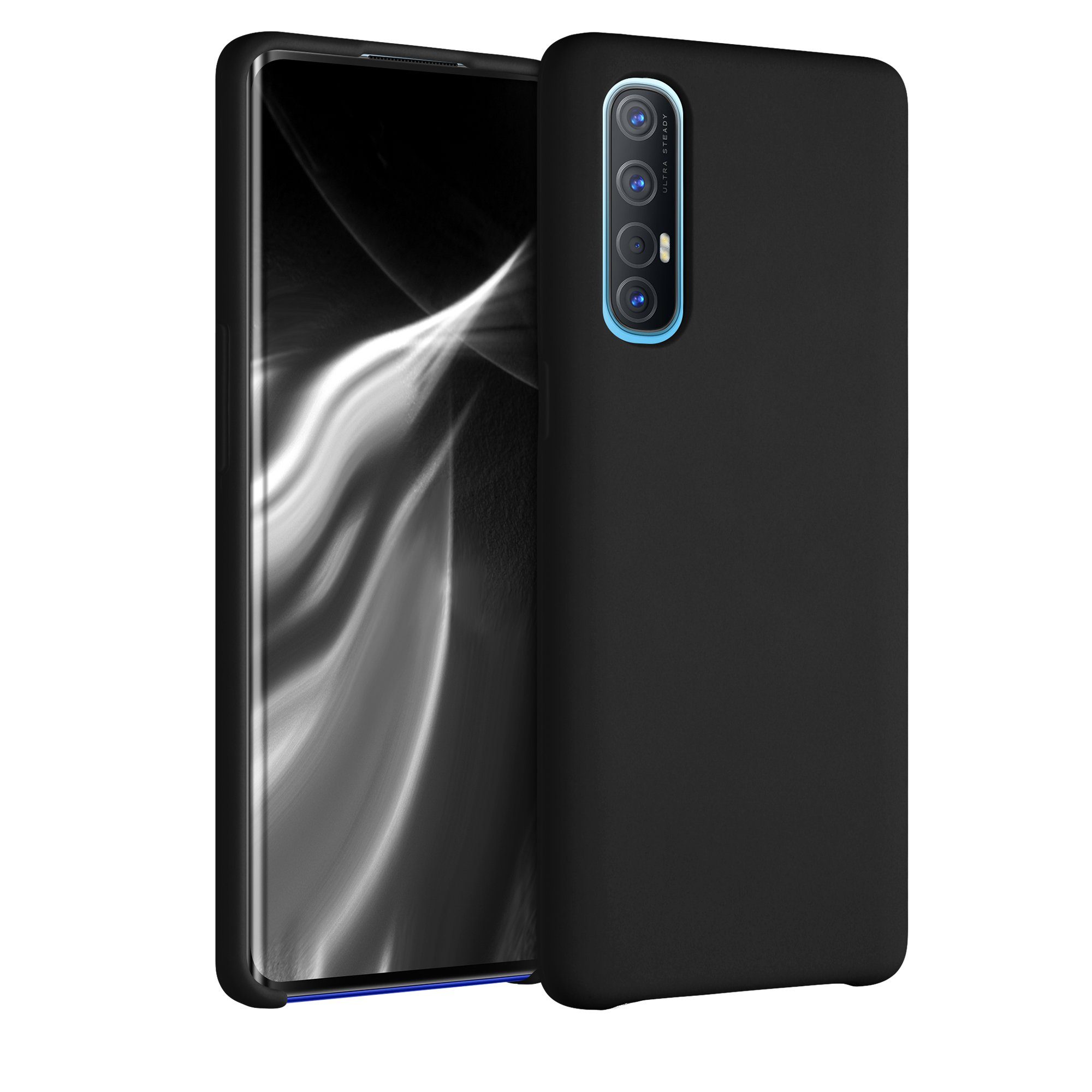 kwmobile Handyhülle Handyhülle für Oppo Find X2 Neo Hülle, Weiches Handy Silikon Case - Schutzhülle Cover