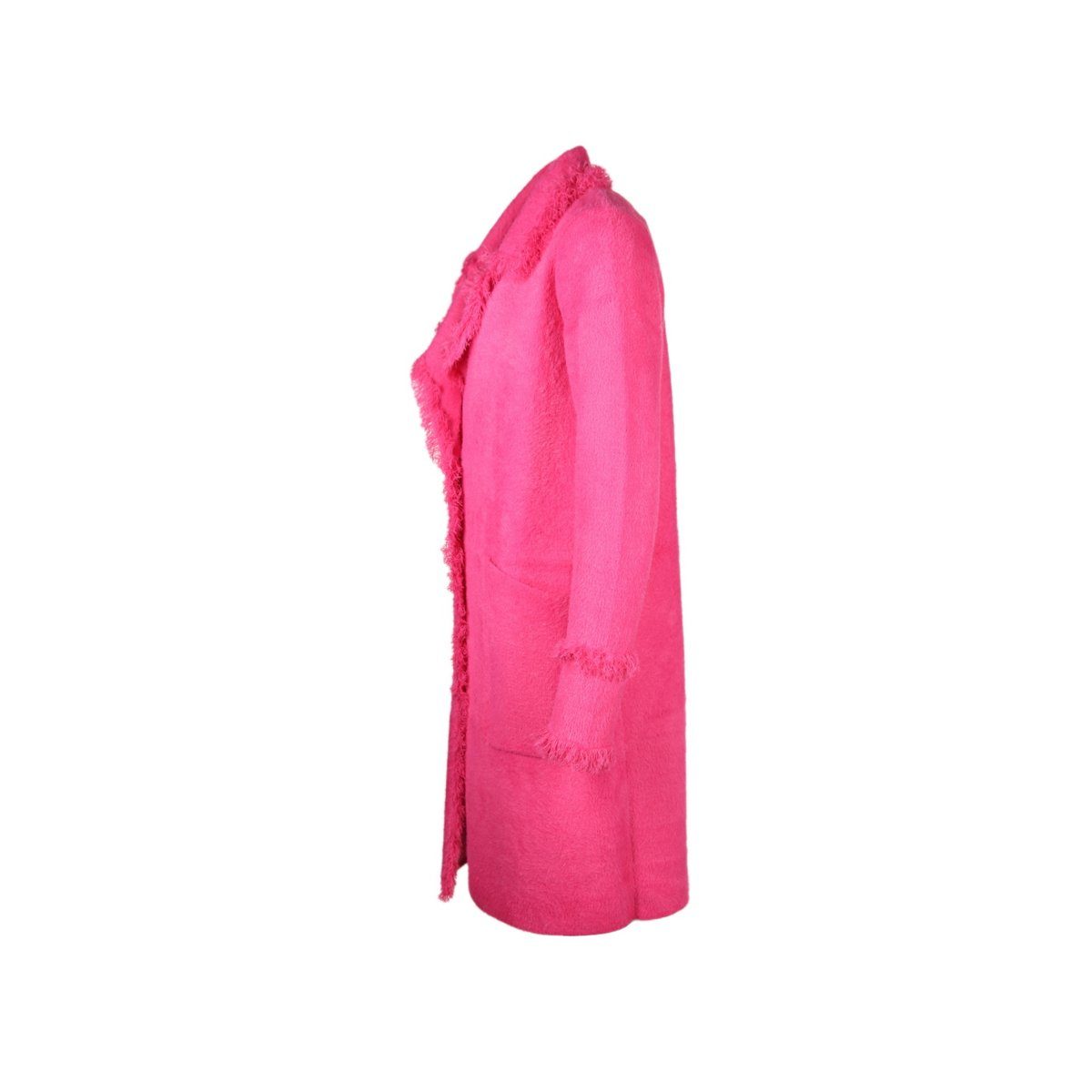 Rino & Pelle Strickjacke pink regular fit (1-tlg) fuchsia