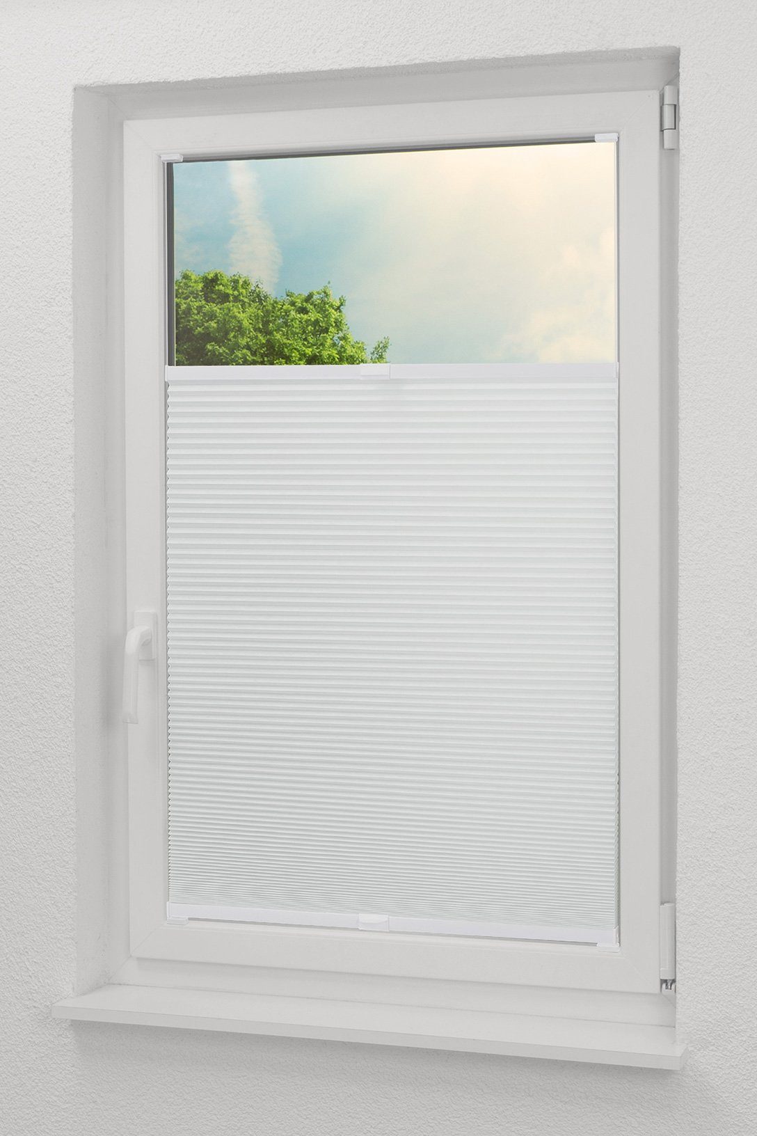 LYSEL® Plissee waben Tageslicht, blickdicht, HxB 130x40cm